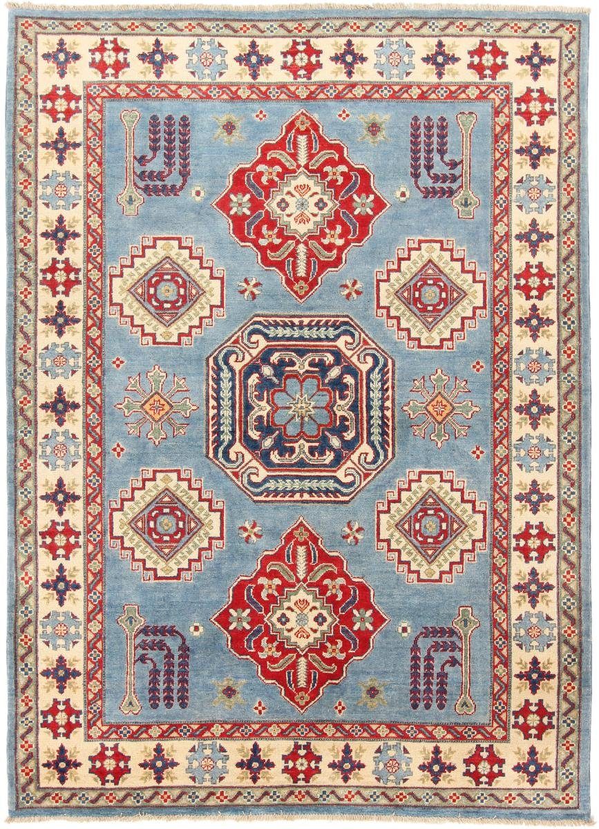 Orientteppich Kazak 174x240 Handgeknüpfter Orientteppich, Nain Trading, rechteckig, Höhe: 5 mm