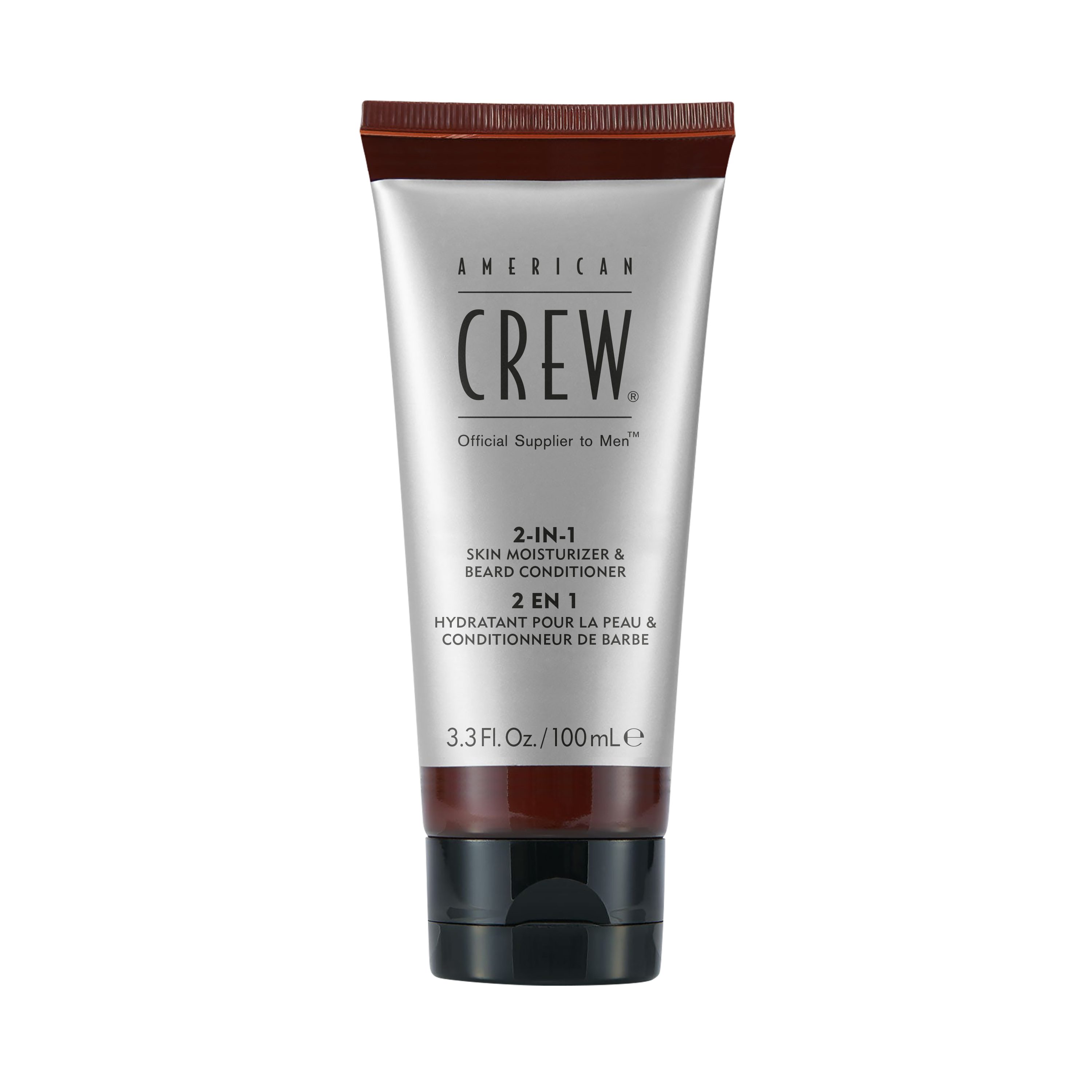 American Crew Bartconditioner 2-IN-1 SKIN MOISTURIZER AND BEARD CONDITIONER, Macht Barthaare weicher & pflegt, stärkt die Haut, ohne Rückstände