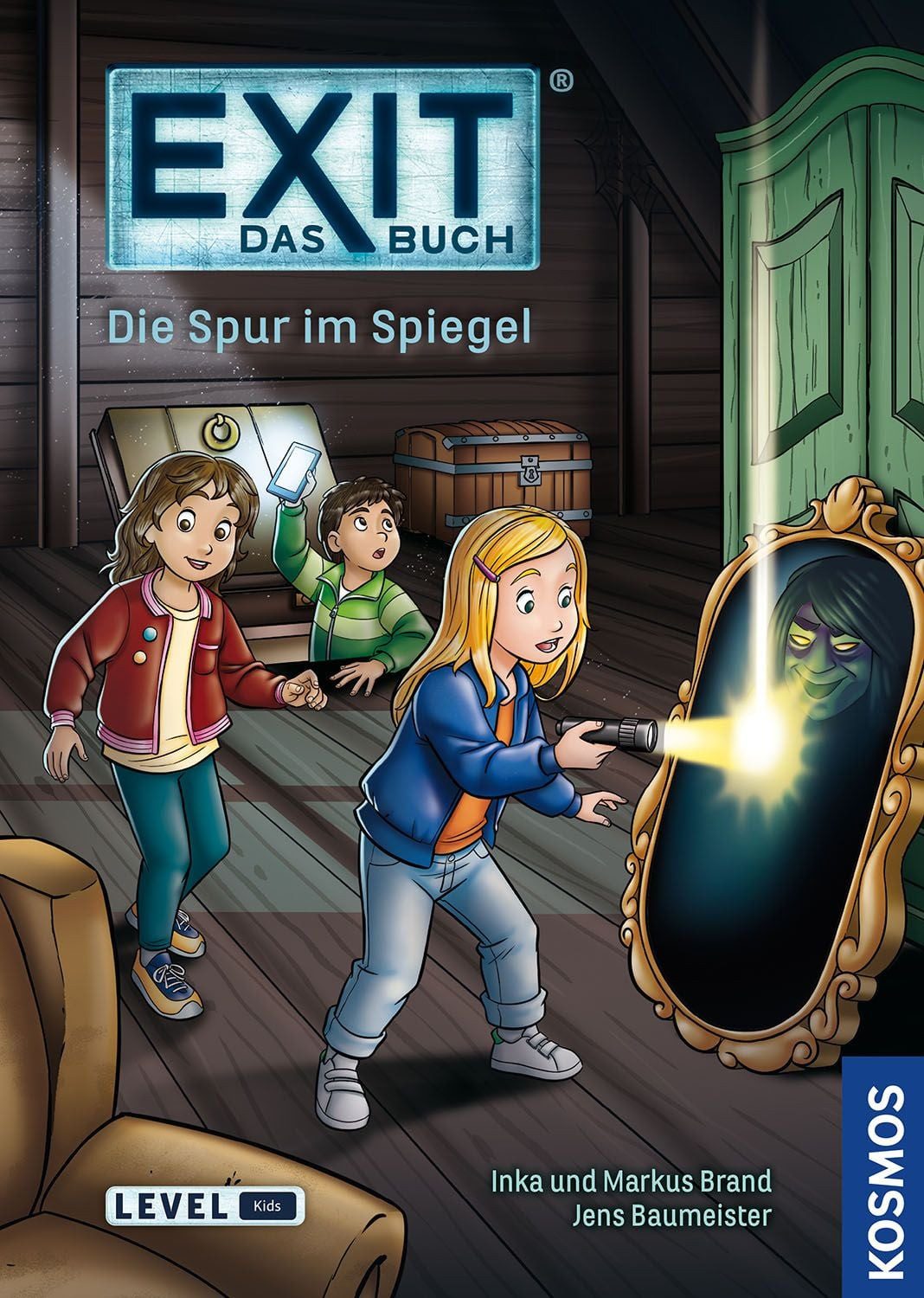 EXIT® - Das Buch: Die Spur im Spiegel / Inka Brand, Markus Brand, Jens Baumeister