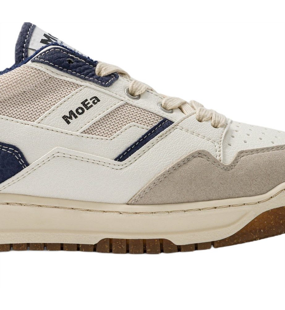 Moea Gen2 - Mushroom White & Blue - weiss/beige/blau Sneaker
