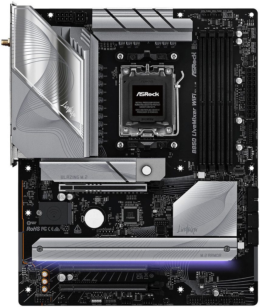 Asrock B850 LiveMixer WiFi Mainboard