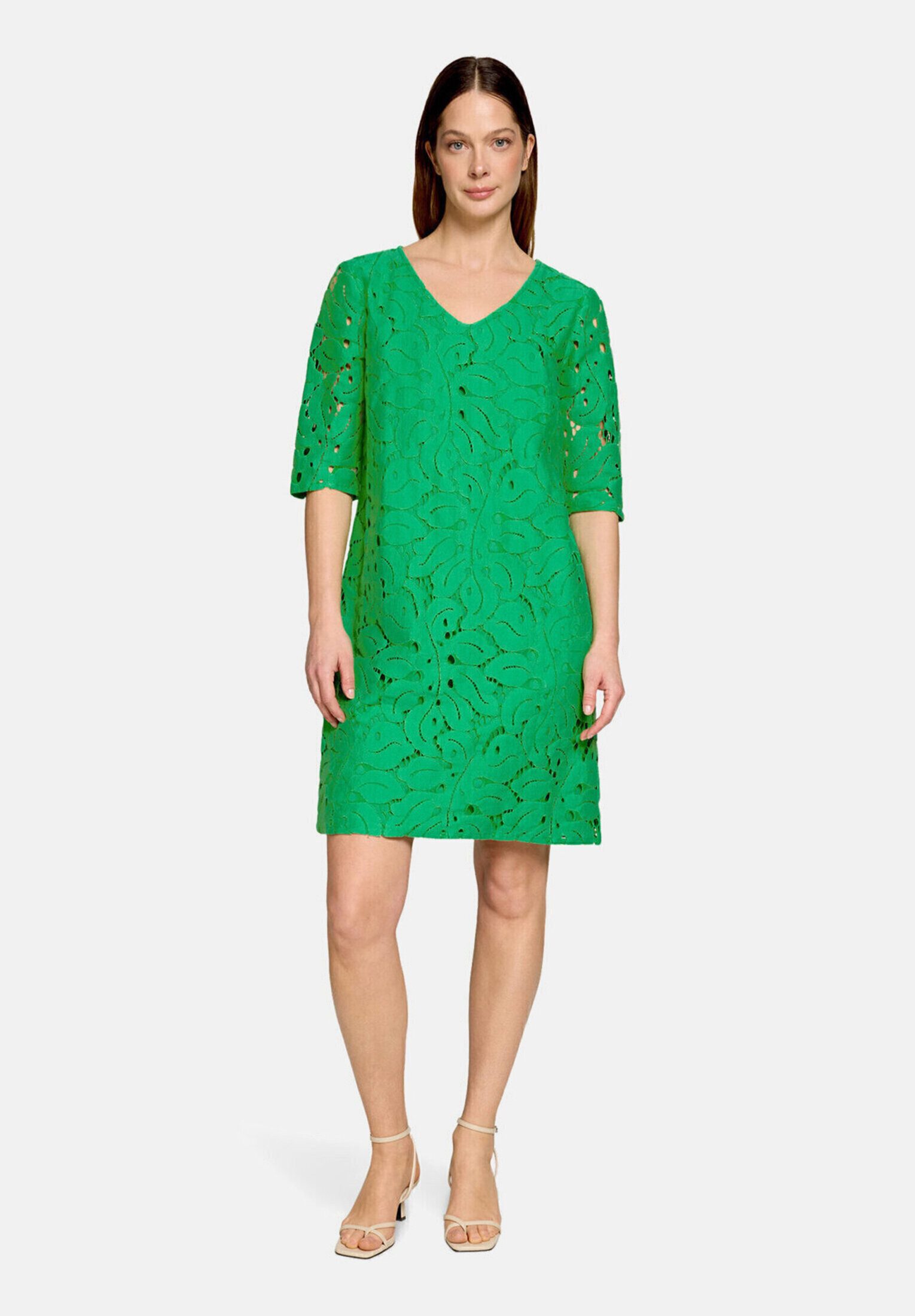 Betty Barclay Spitzenkleid Damen mit V-Ausschnitt