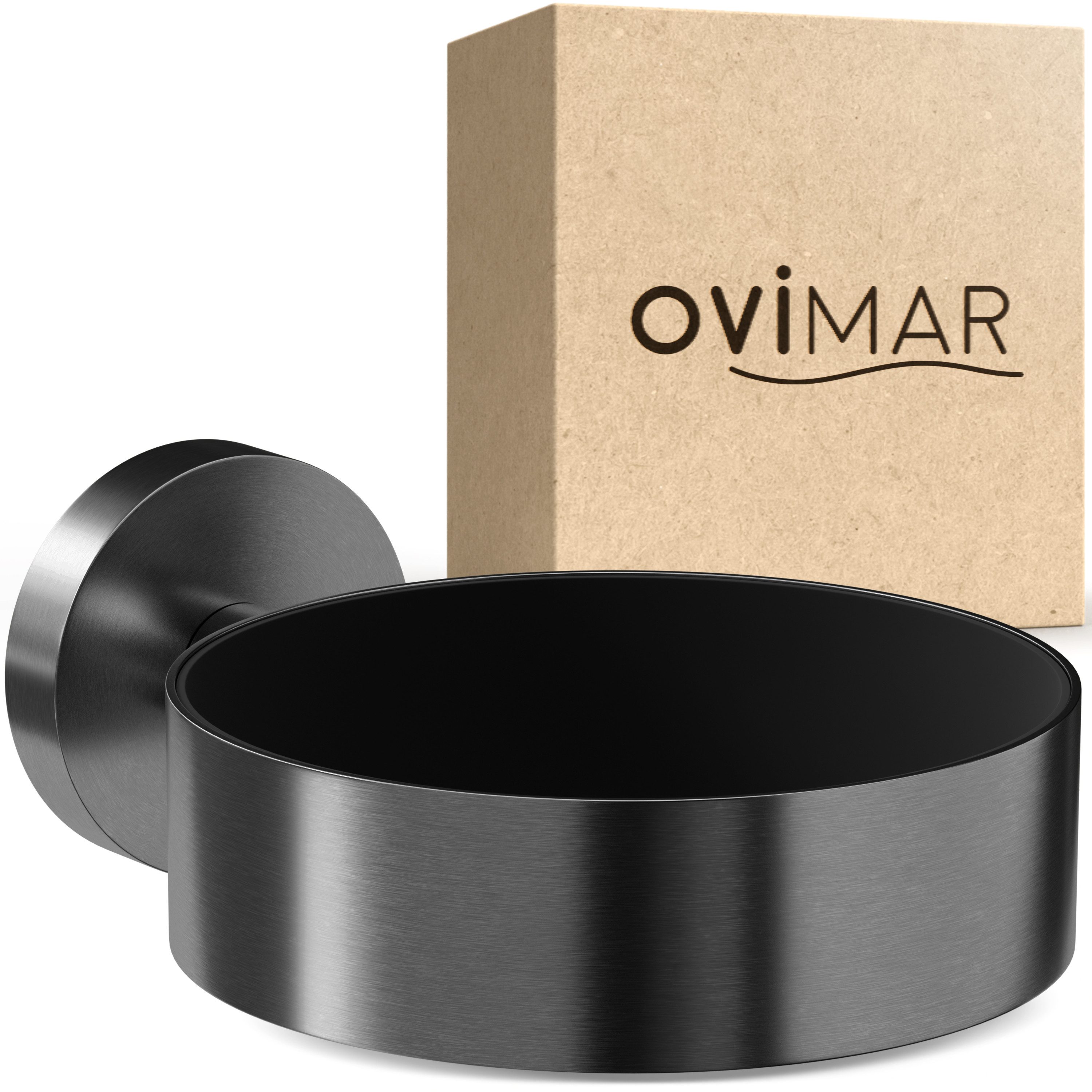 ovimar Haartrocknerhalter Mesmogtind, (1-tlg., aus Edelstahl in Gunmetal zur Zum Bohren)