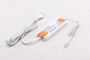 kalb Bettleuchte LED Bettleuchte USB Ladestation Touch-Schalter schwarz od. weiss, Touch-Schalter und Schalter im Anschlusskabel, warmweiß