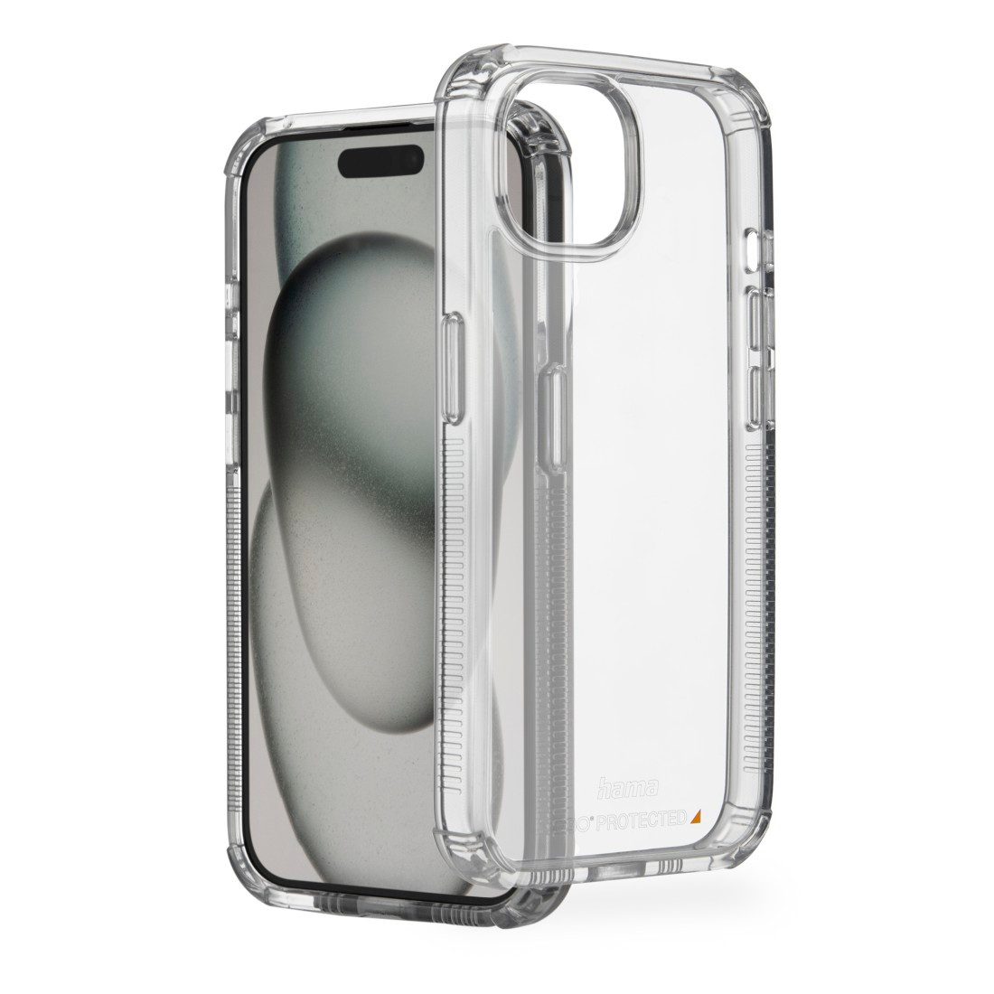 Hama Handyhülle Handyhülle „Extreme Protect“ für iPhone 15 (stoßfest, sturzsicher), ohne schnelles Vergilben