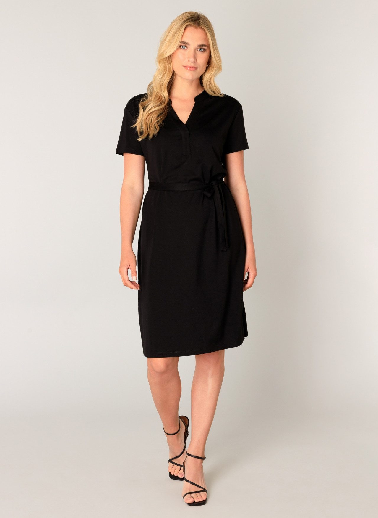Base Level Sommerkleid YEN mit Bindegürtel