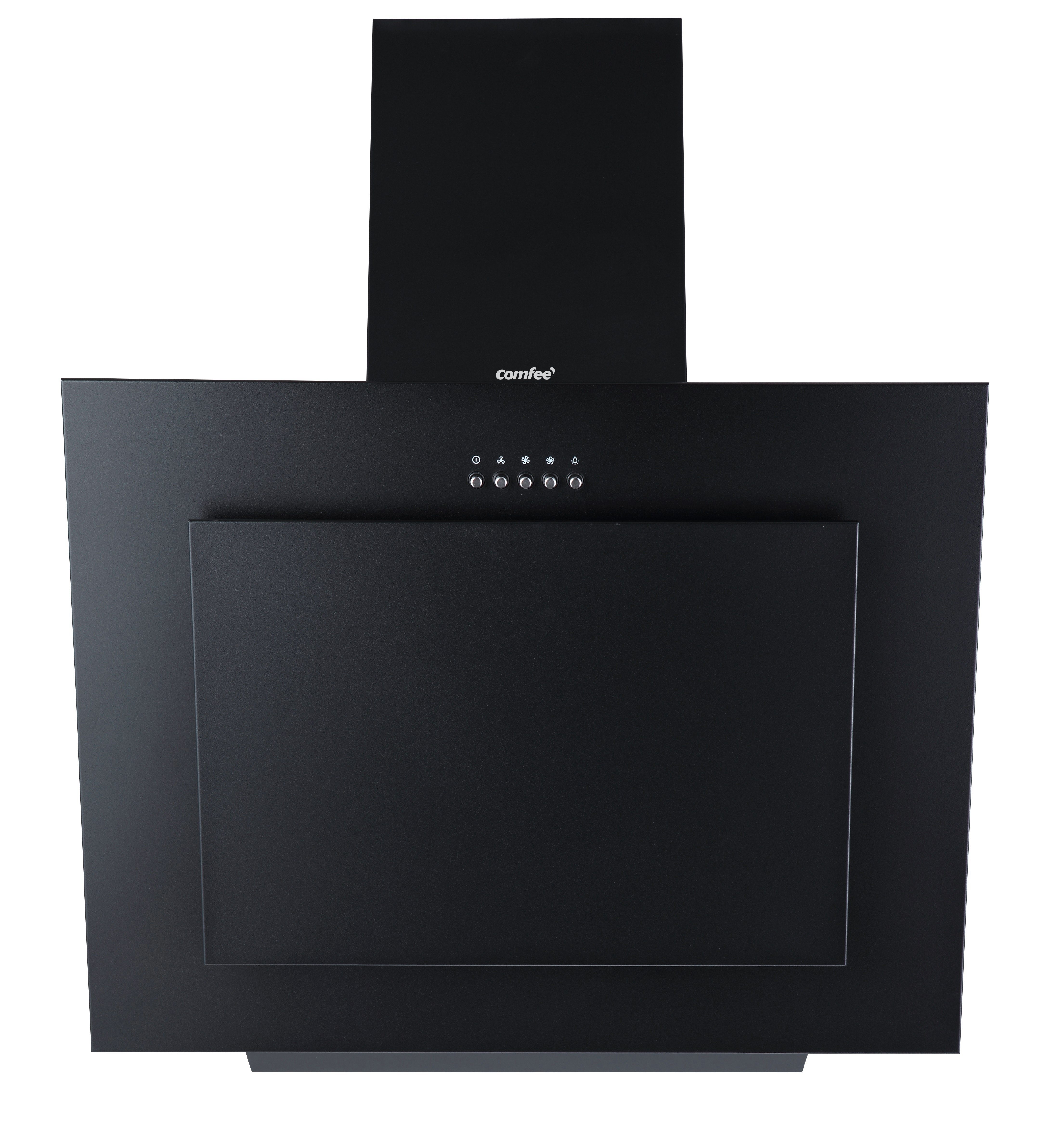 comfee Wandhaube CHK 3.6B Serie 3 CHK 3.6B, 60cm Breit, 320 CMPH, 3 Geschwindigkeiten, 2 x Aktivkohlefilter