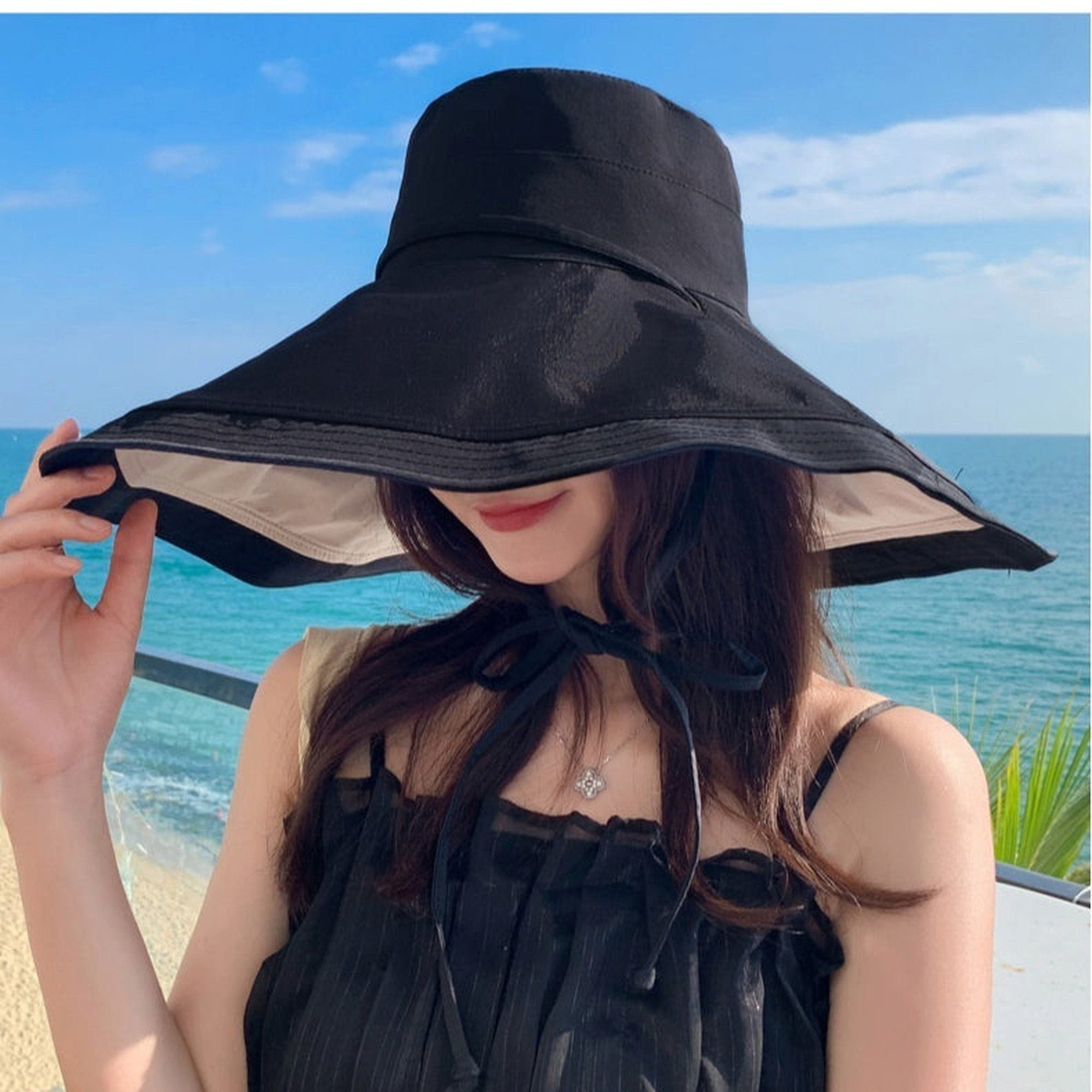 RWEUOQ Sonnenhut Sonnenhut Damen Faltbar UV günstig online kaufen