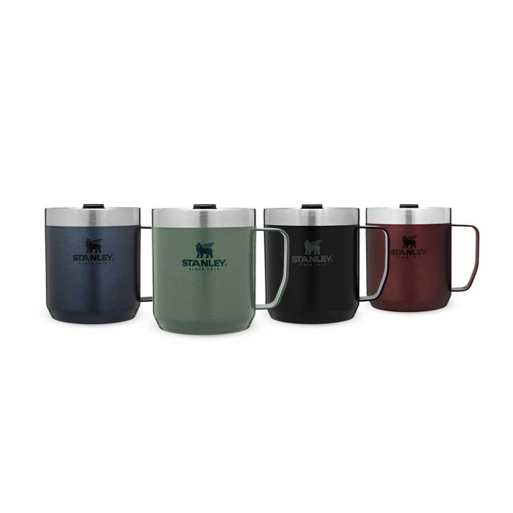 STANLEY Thermobecher Stanley CLASSIC CAMP MUG grün