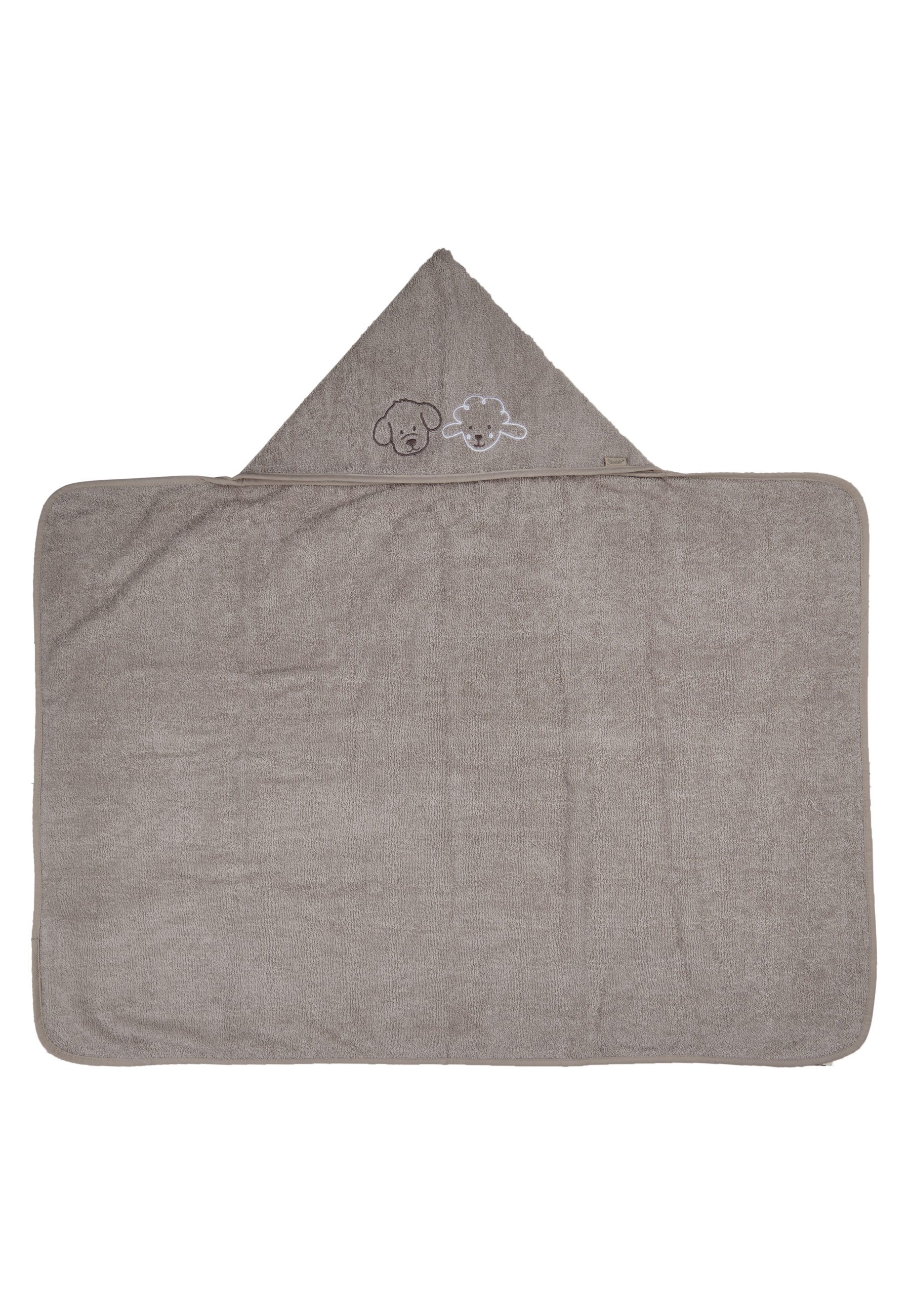 Sterntaler® Банные полотенца Sterntaler® Kapuzenbadetuch 100x70 cm BAUERNHOF, 100 % Baumwolle (1-St)