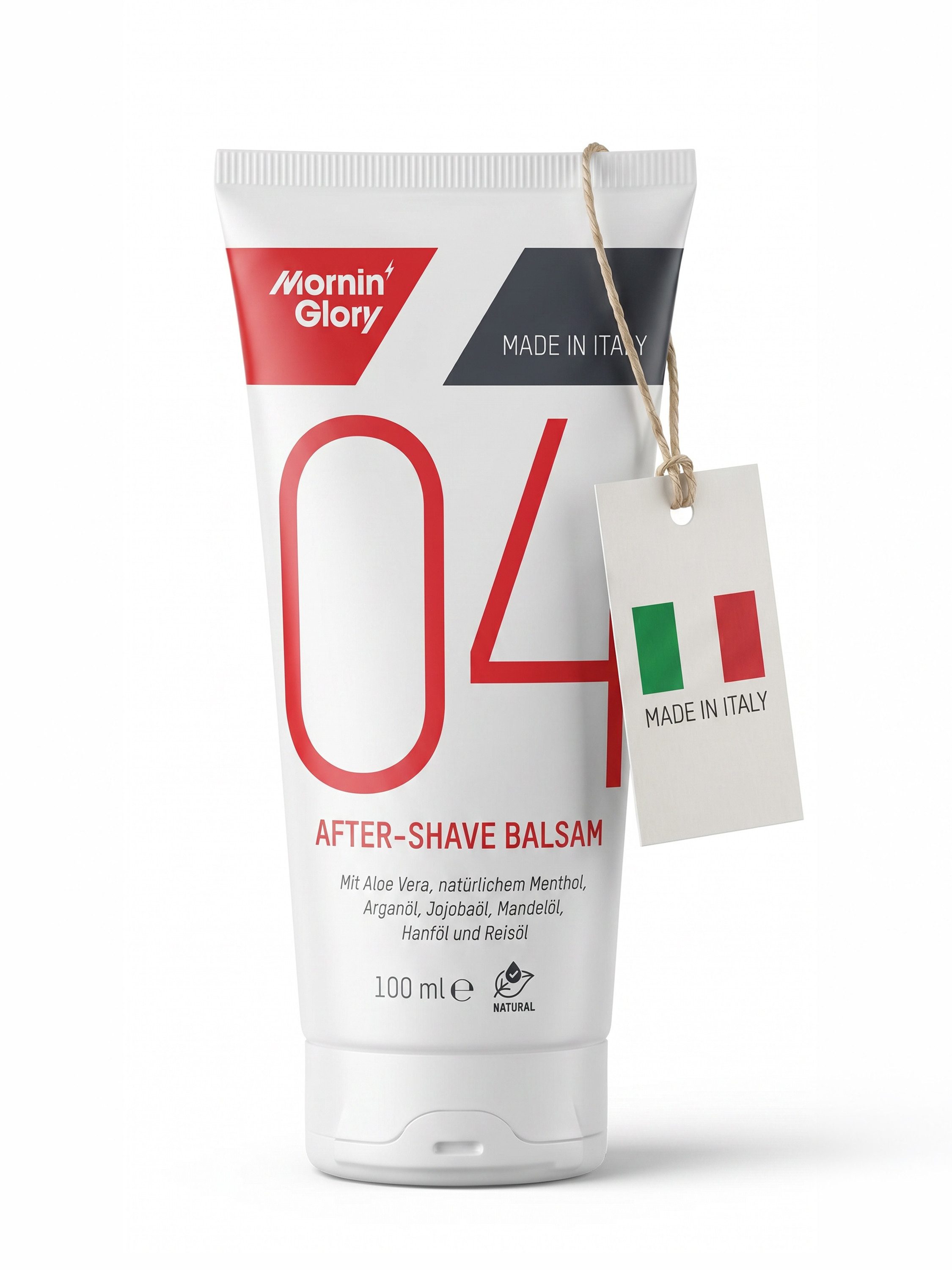 Mornin`Glory After Shave Lotion Beruhigender After Shave Balsam - Schnelle Beruhigung nach der Rasur, 1-tlg.