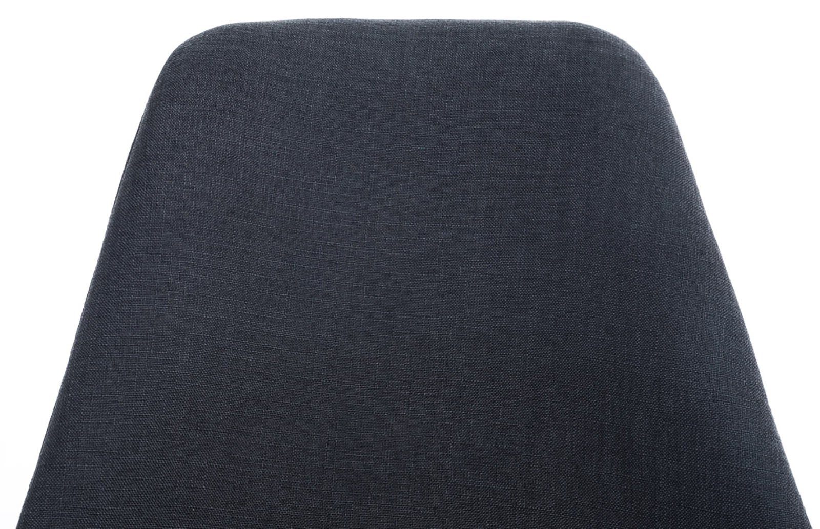 CLP Esszimmerstuhl Stuhl schwarz schwarz, Square Pegleg Stoff