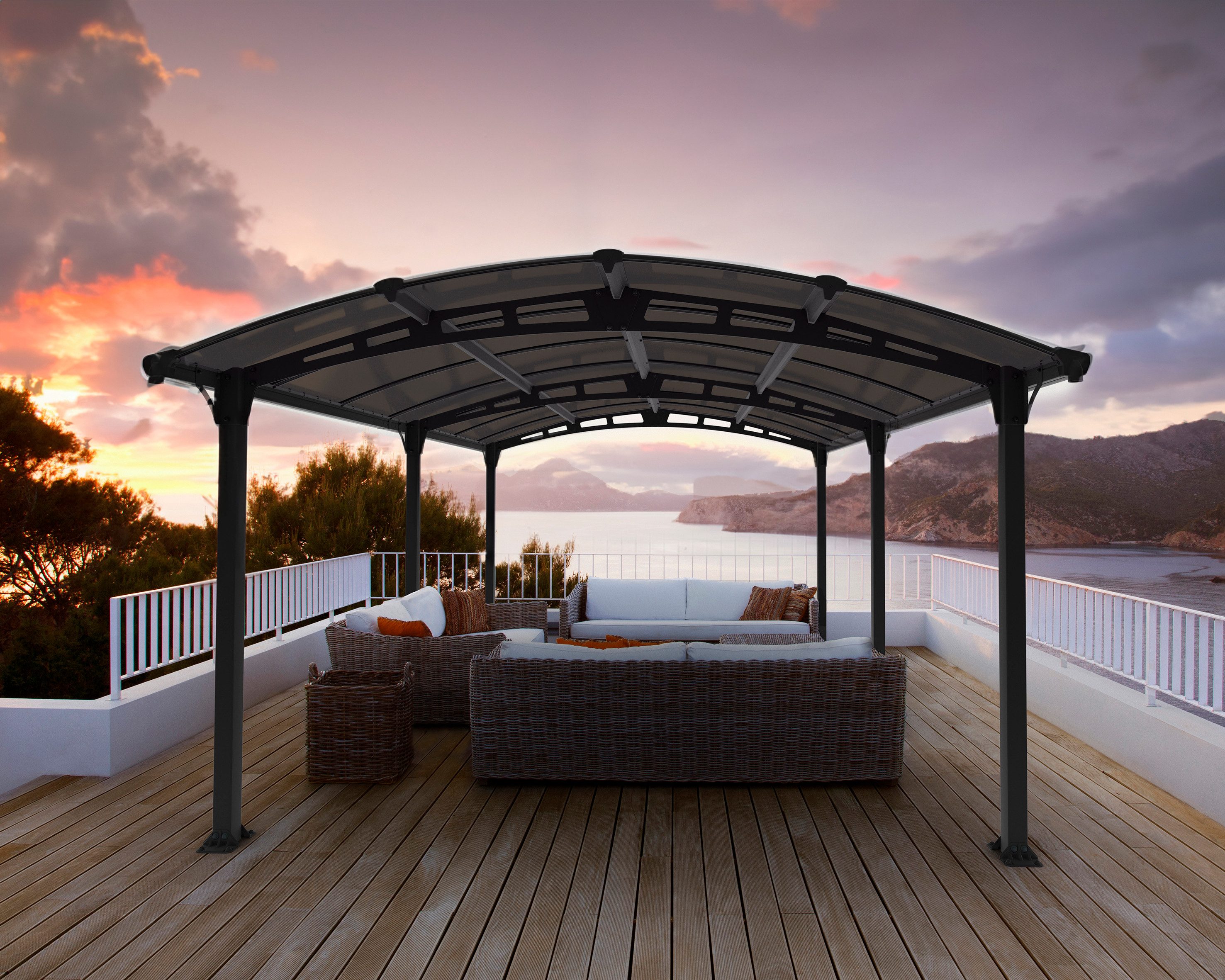 Palram - Canopia Pavillon Tuscon 5000, BxTxH: 359x507x242 cm