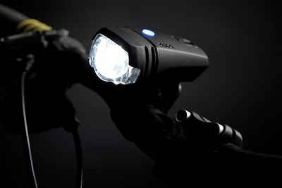 AXA Fahrradbeleuchtung Scheinwerfer Rücklicht GreenLine 25 Lux Akku Set AXA