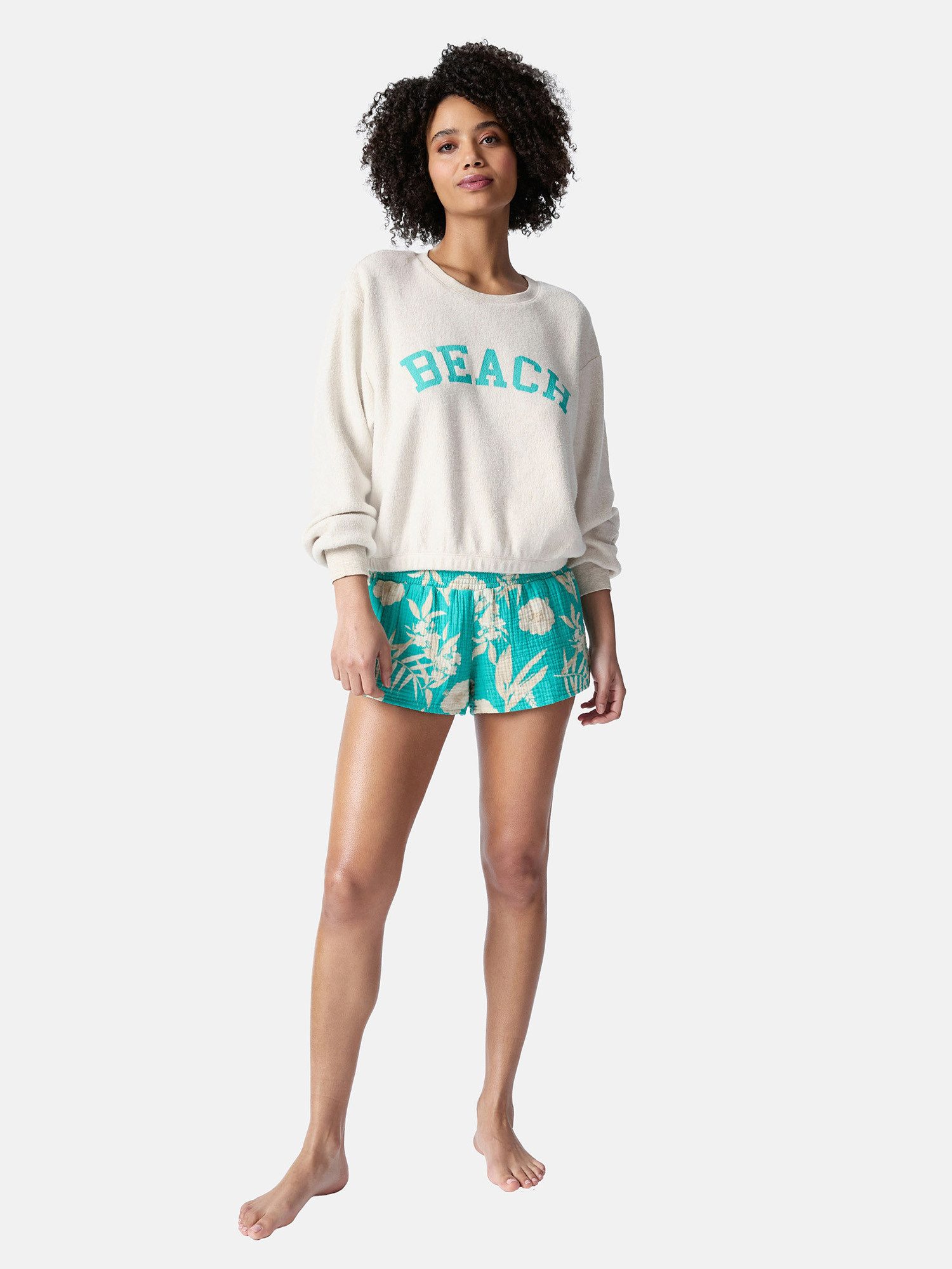 PJ Salvage Sleepshirt Tahitian Tropics schlafshirt schlafmode Pyjama