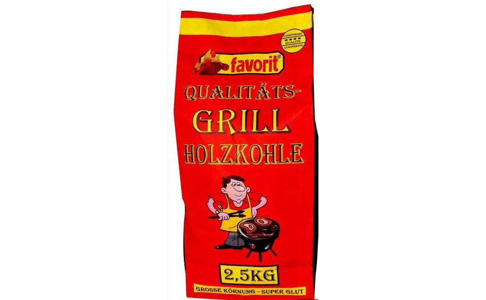 favorit Holzkohle Favorit Holzkohle 2,5 kg, 2.5 l