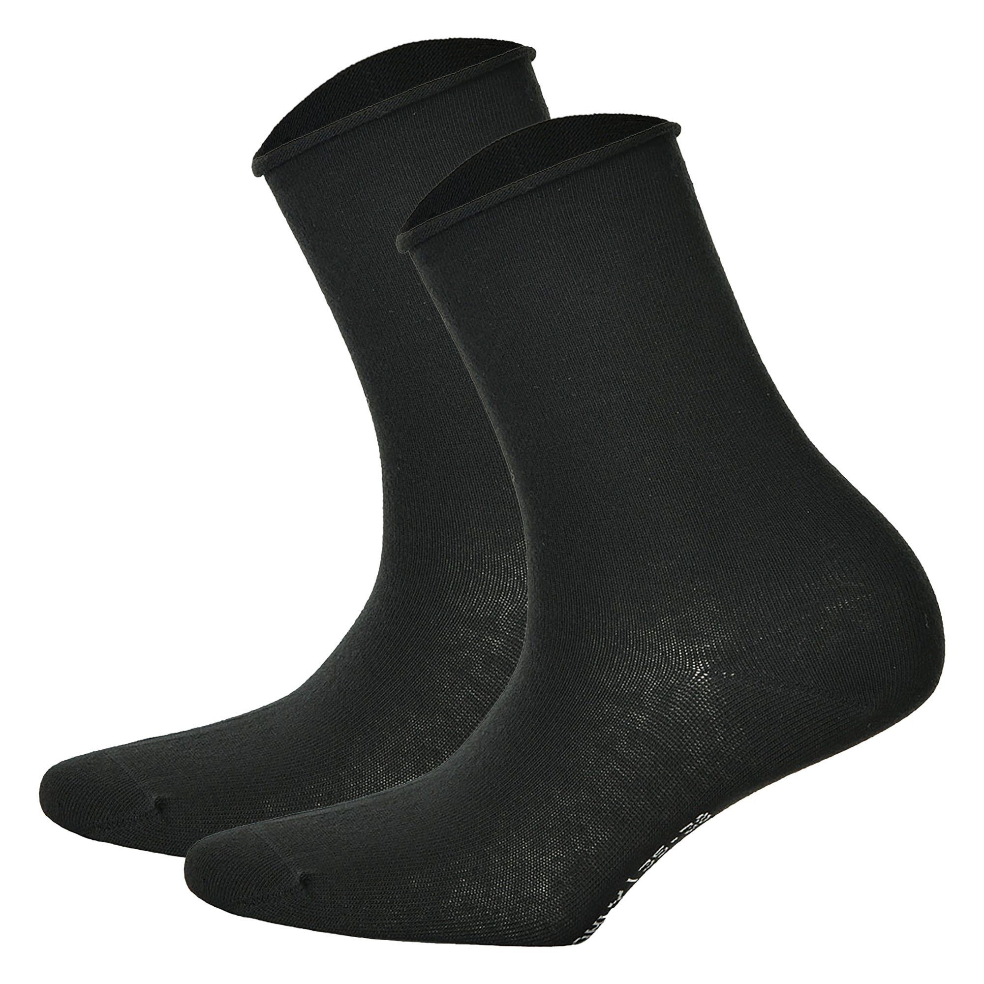 Kurzsocken Damen Socken 2er Pack Baumwolle