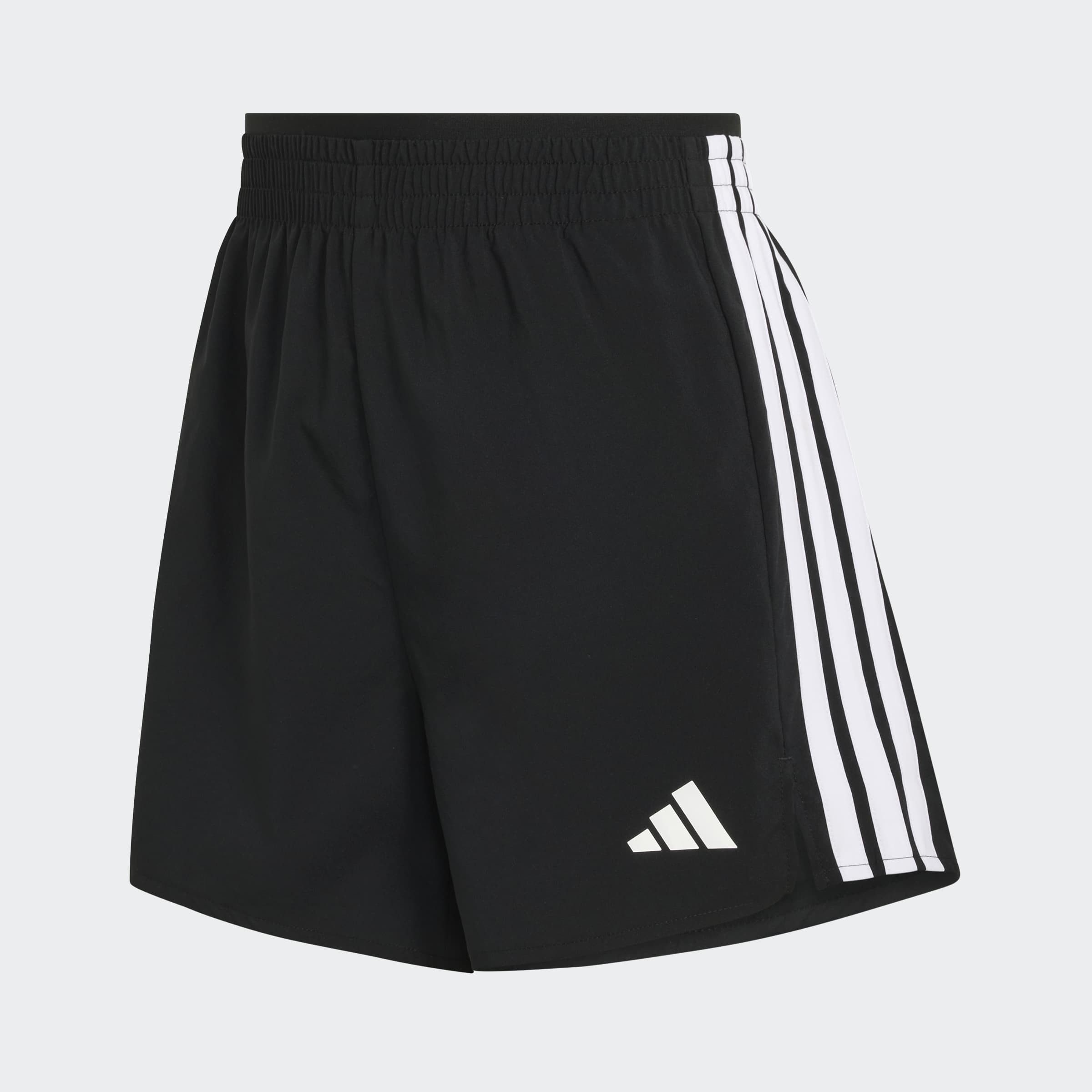 Shorts WORKOUT ESSENTIALS 3-STREIFEN, GEWEBT