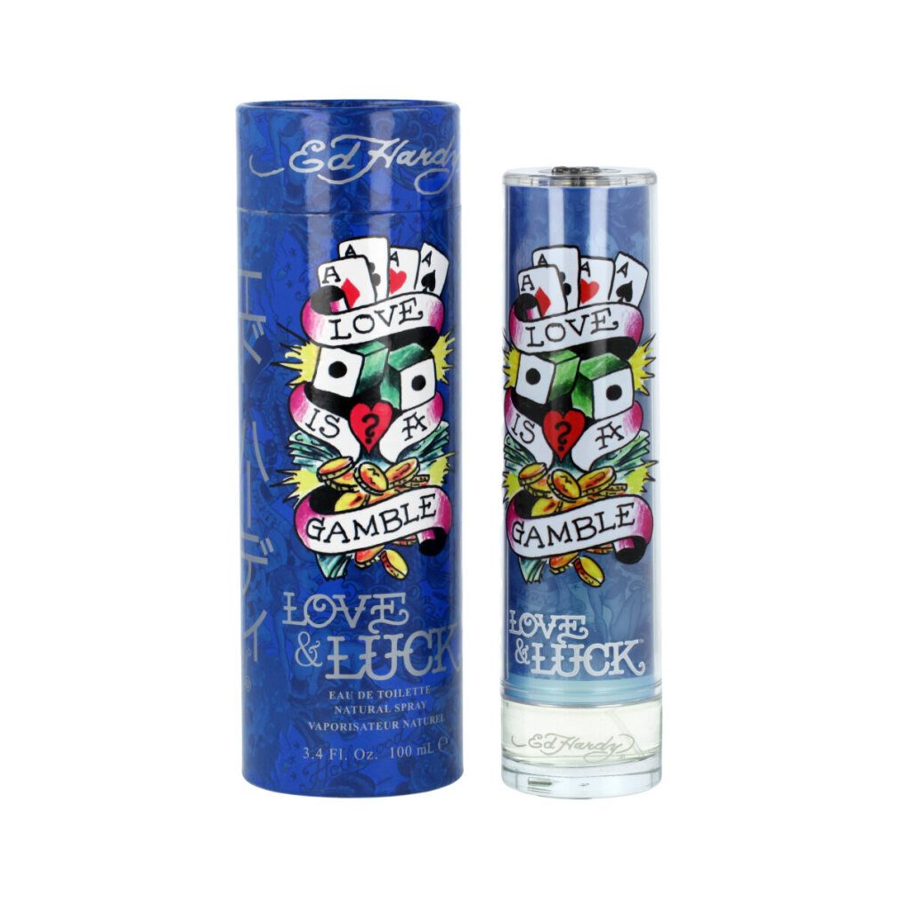 Christian Audigier Eau de Toilette Ed Hardy Love & Luck Man Eau de Toilette (100ml)