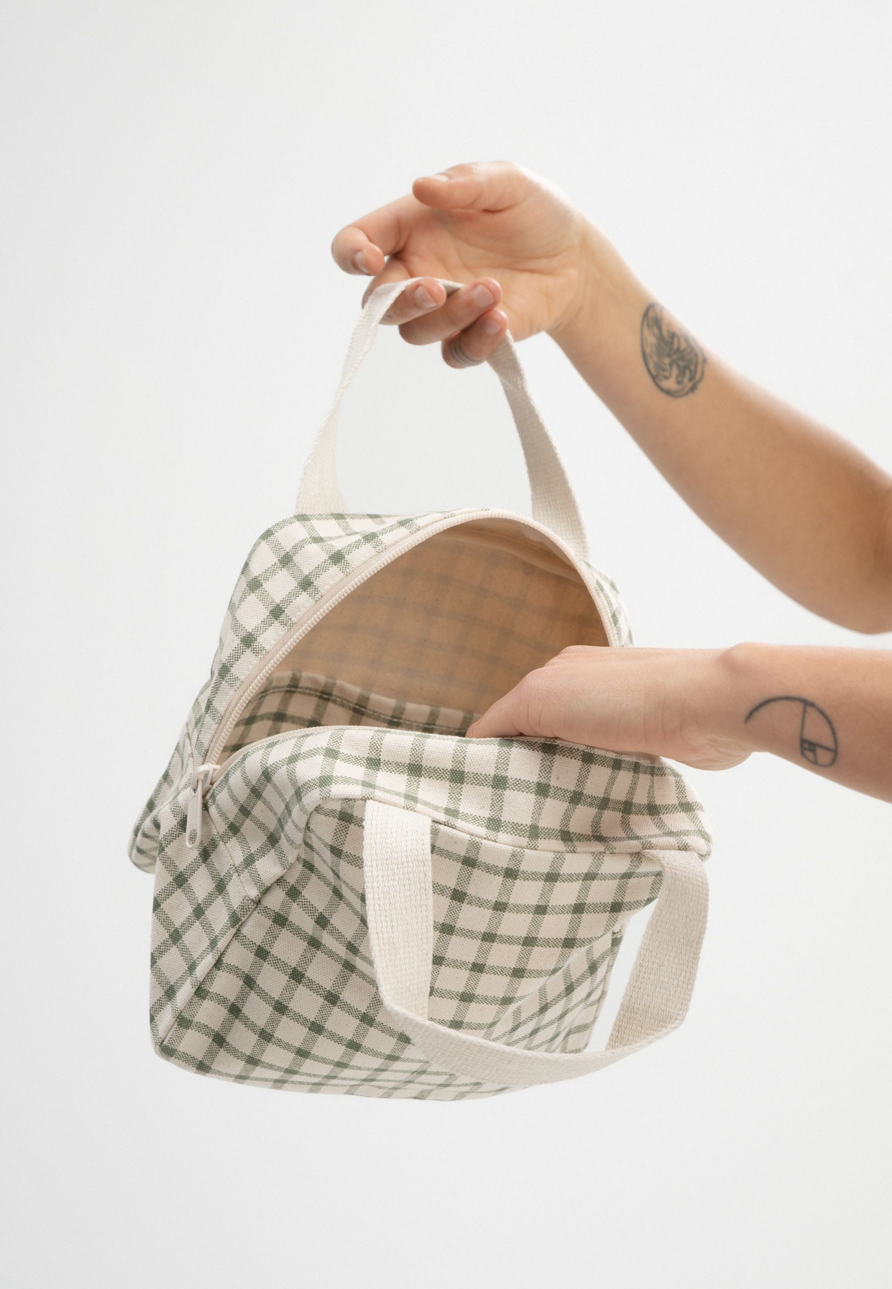MELA Mini Bag Organizer Tasche medium Style JASMEET, Drei praktische Innenfächer