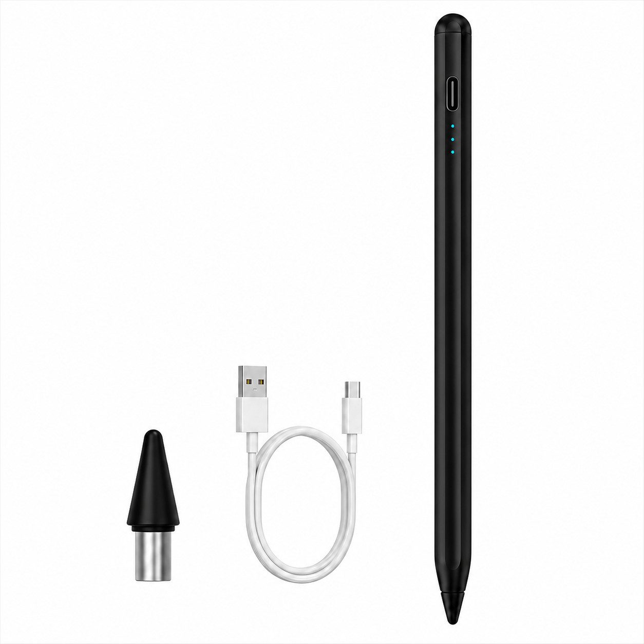 XEOOCE Eingabestift 2-in-1 Stylus Pen USB-C Magnetisch Für Tablet und Smartphone (Set, 2-teiliges Set) Kompatibel mit einer Vielzahl von Geräten