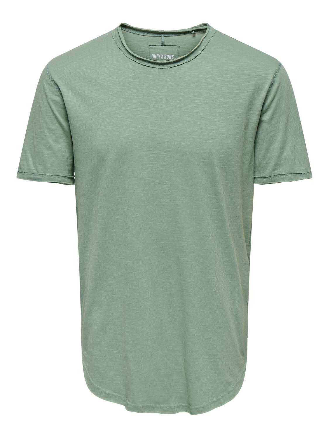 ONLY & SONS T-Shirt Rundhals Long ONSBENNE LONGY SS TEE NF 7822 NOOS günstig online kaufen