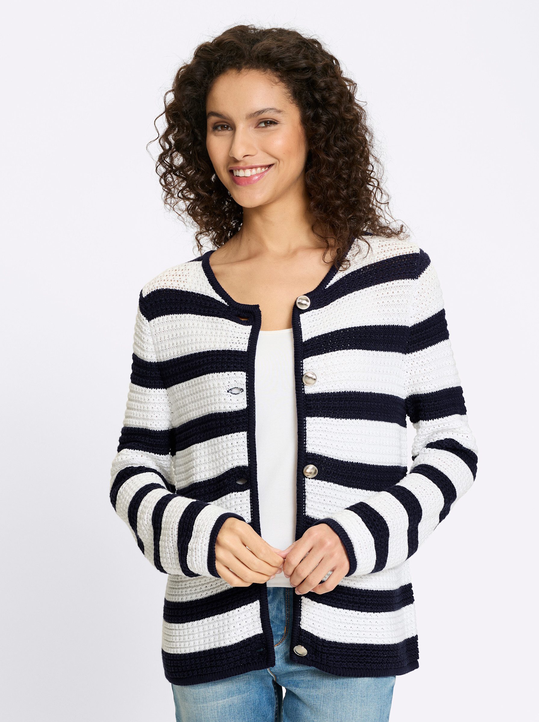 Strickjacke Strickjacke Langarm