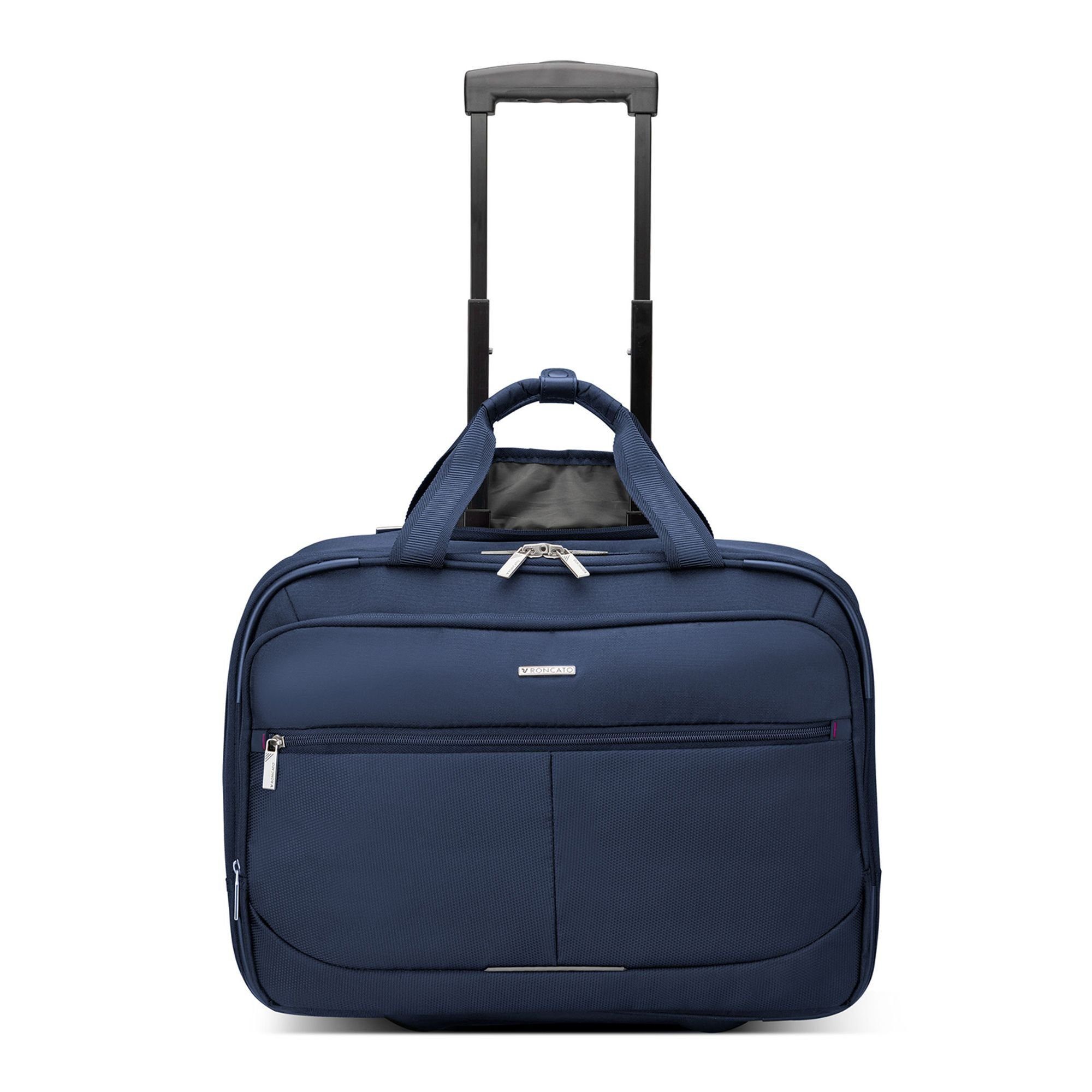 RONCATO Business-Trolley Easy Office 2 Nylon blu notte Rollen, 2.0