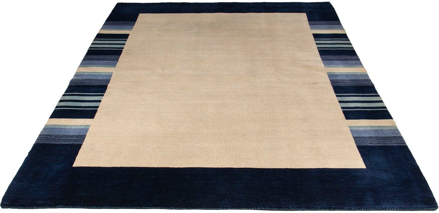 Wollteppich Gabbeh - x 232 beige, cm morgenland, 174 rechteckig, - Wohnzimmer, mm, 16 Höhe: Einzelstück - Softy