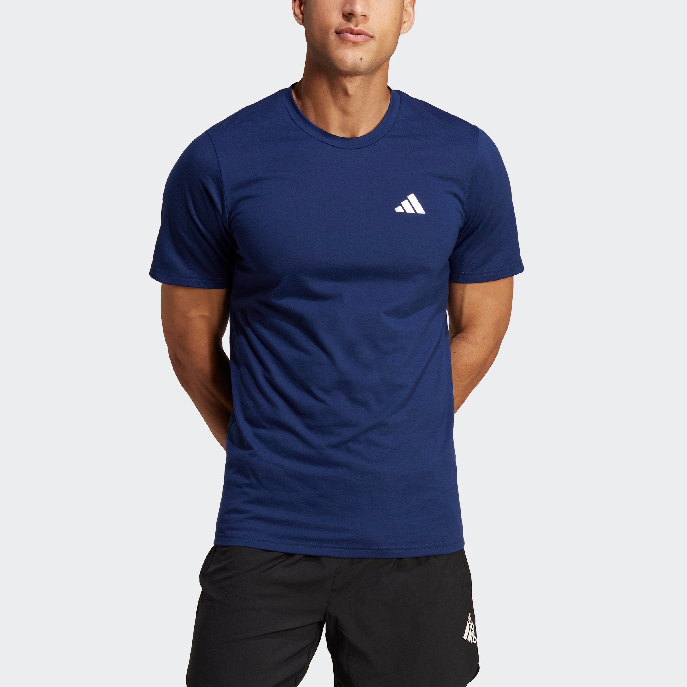 TR-ES / T White Dark Performance Blue T-Shirt adidas FR