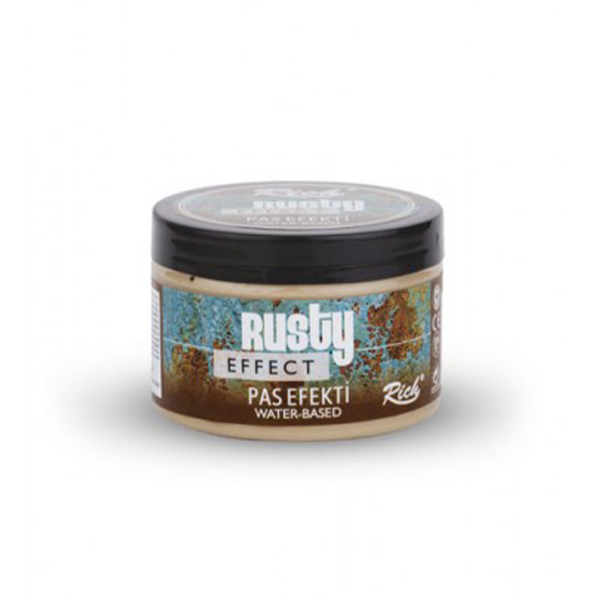 RICH Acrylfarbe Rich Rusty Effect Wasserbasierte Rost Effekt Farbe 150ml - 10 Цвета(ов)