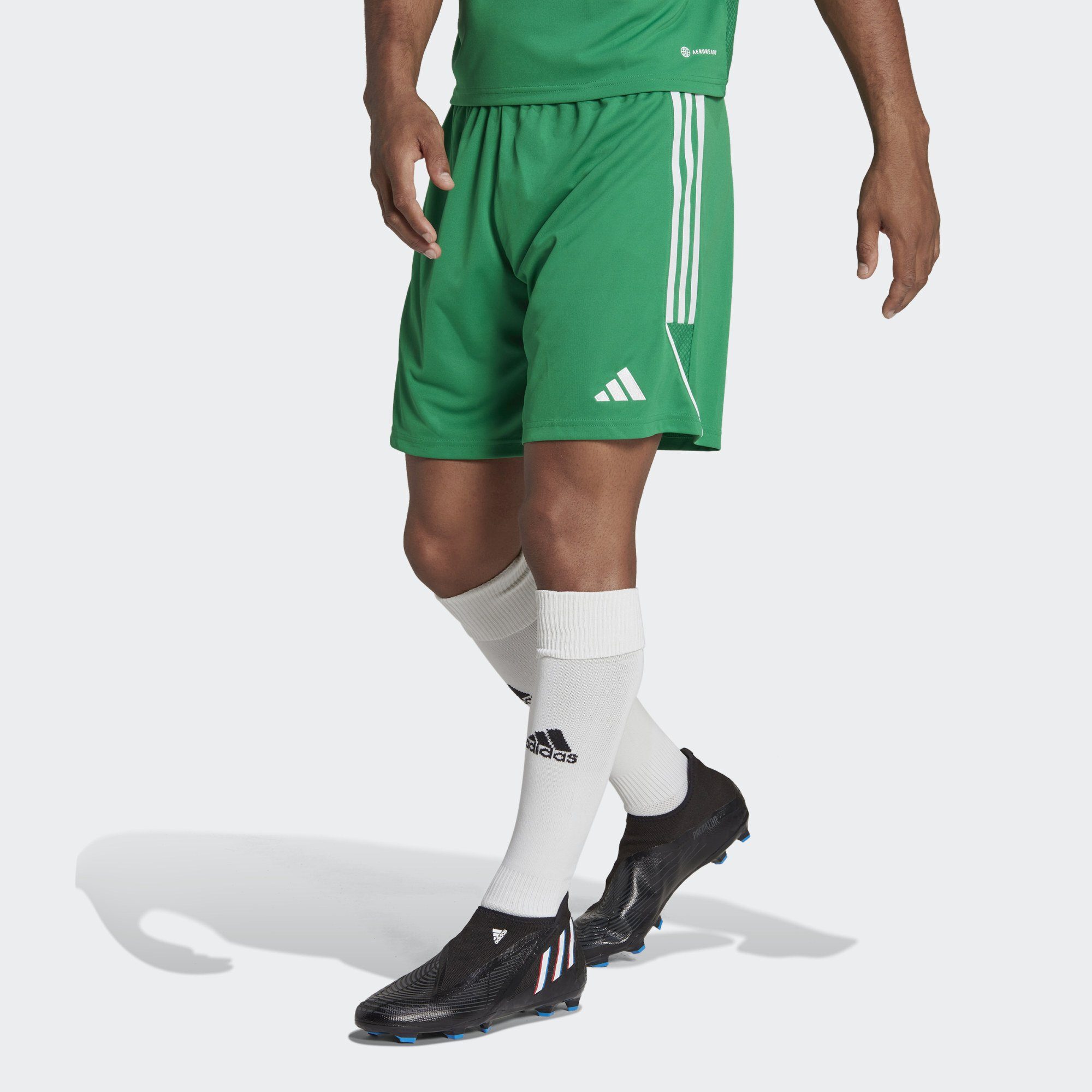 White LEAGUE adidas TIRO Green Performance SHORTS Funktionsshorts 23 Team /