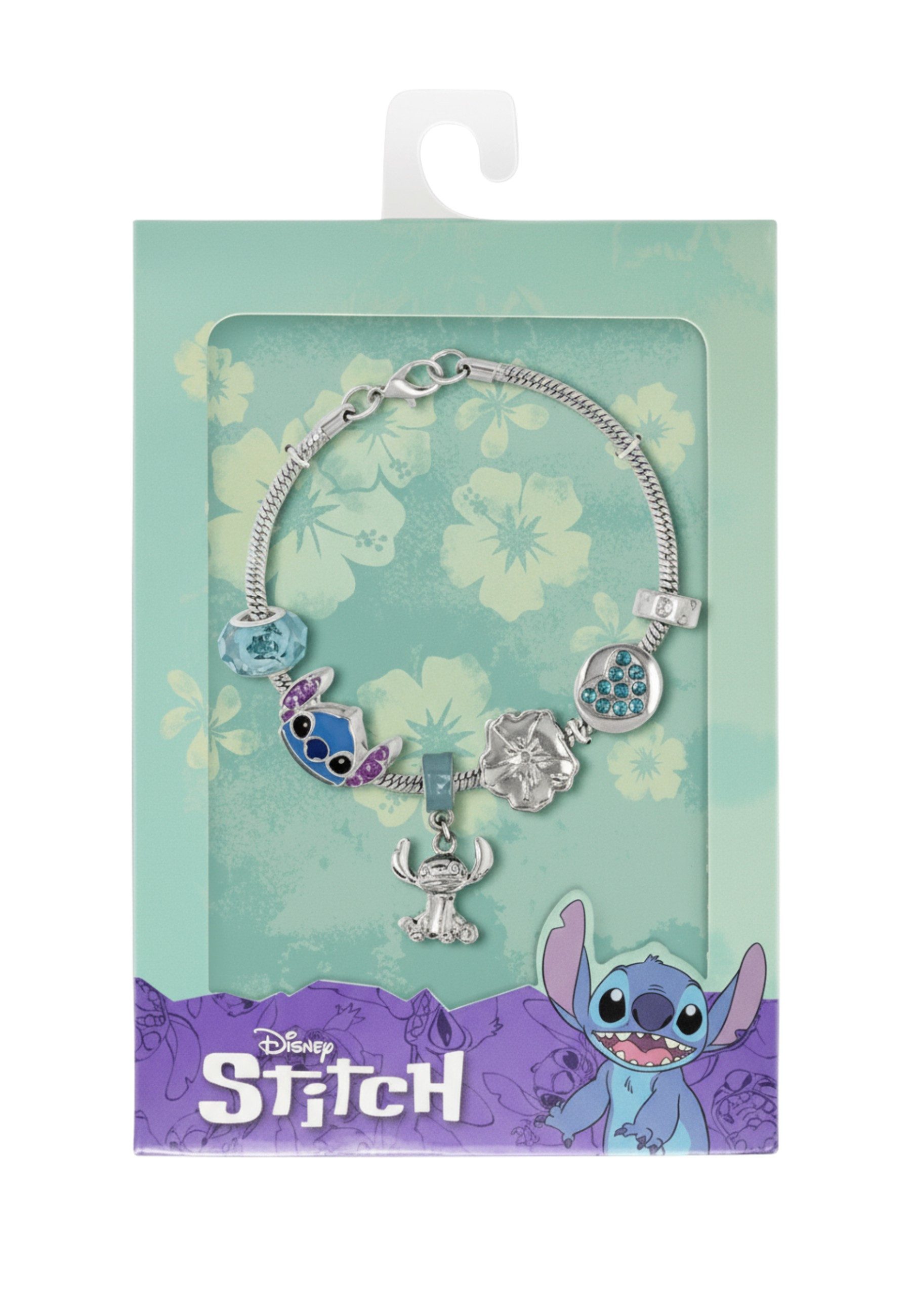 Disney Armband Versilbertes Stitch Charm-Armband (Set) – Bild 4 von 4