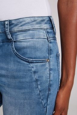 SOCCX Slim-fit-Jeans aus Sweatmaterial