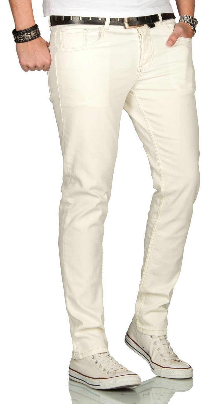 Alessandro Salvarini Straight-Jeans A. Salvarini Herren Jeans AS090 - AS092 Multi mit 2% Elasthan