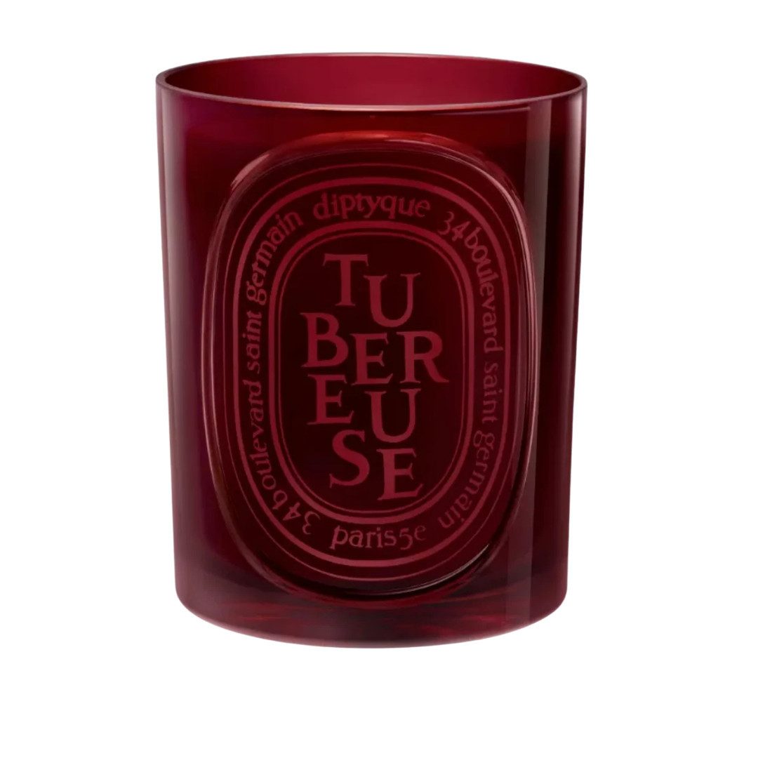 Diptyque Duftkerze Tubereuse 300g Duft Kerze Raumduft (1-tlg., Duftkerze), Blumig-Sinnlicher Duft, ca. 75 Std. Brenndauer