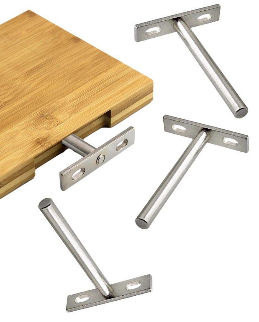 BAYLI Regal 2 Paar schwebende Regalhalterungen für Wandboard, Schweberegalu günstig online kaufen