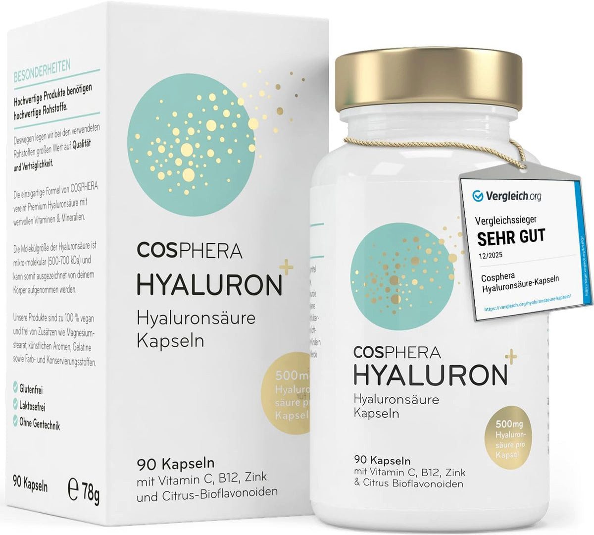 Cosphera Cosphera Hyaluronsäure Kapseln Kapsel, 1 er