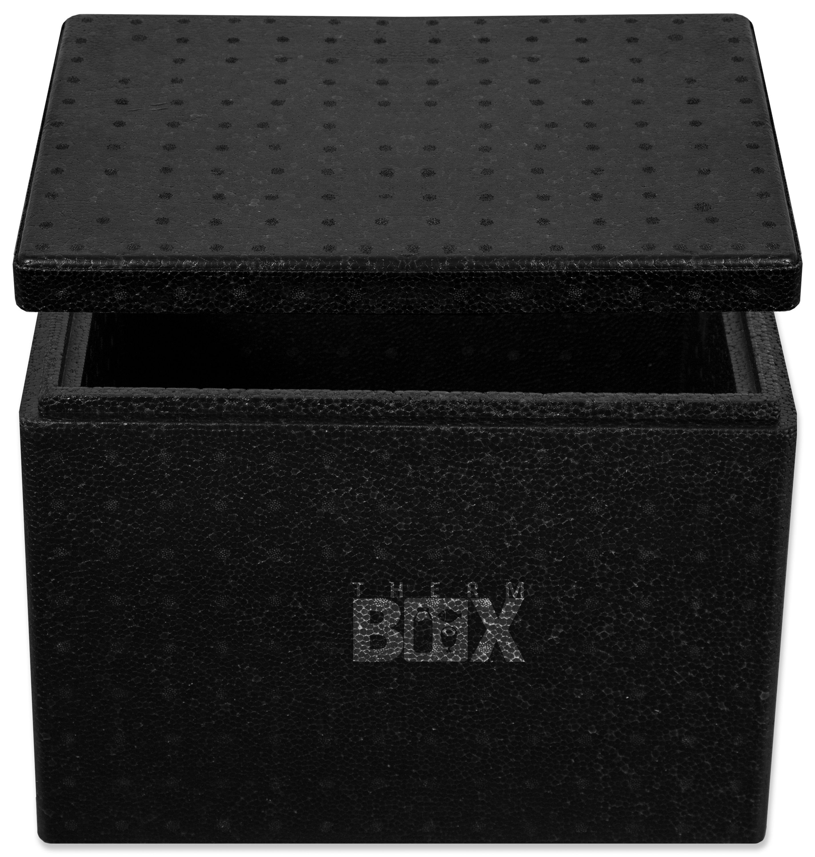 THERM BOX SET 19 & 2 Liter Styroporbox mit Deckel Thermobox für Essen & Getränke Styropor Kühlbox Warmhaltebox 