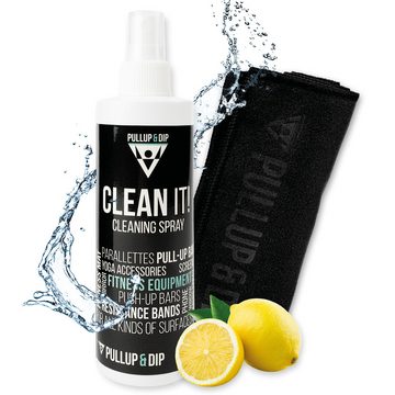 Pullup & Dip Allzweck Reiniger inkl. Mikrofasertuch, Reinigungsspray (250 ml) Reinigungsspray