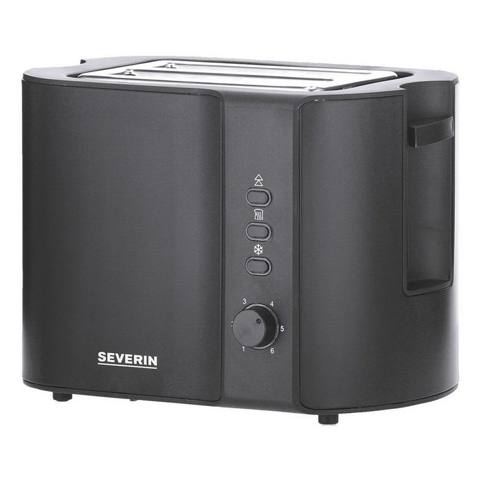 Severin Toaster AT 9552 800 W mit integriertem Brötchen-Röstaufsatz