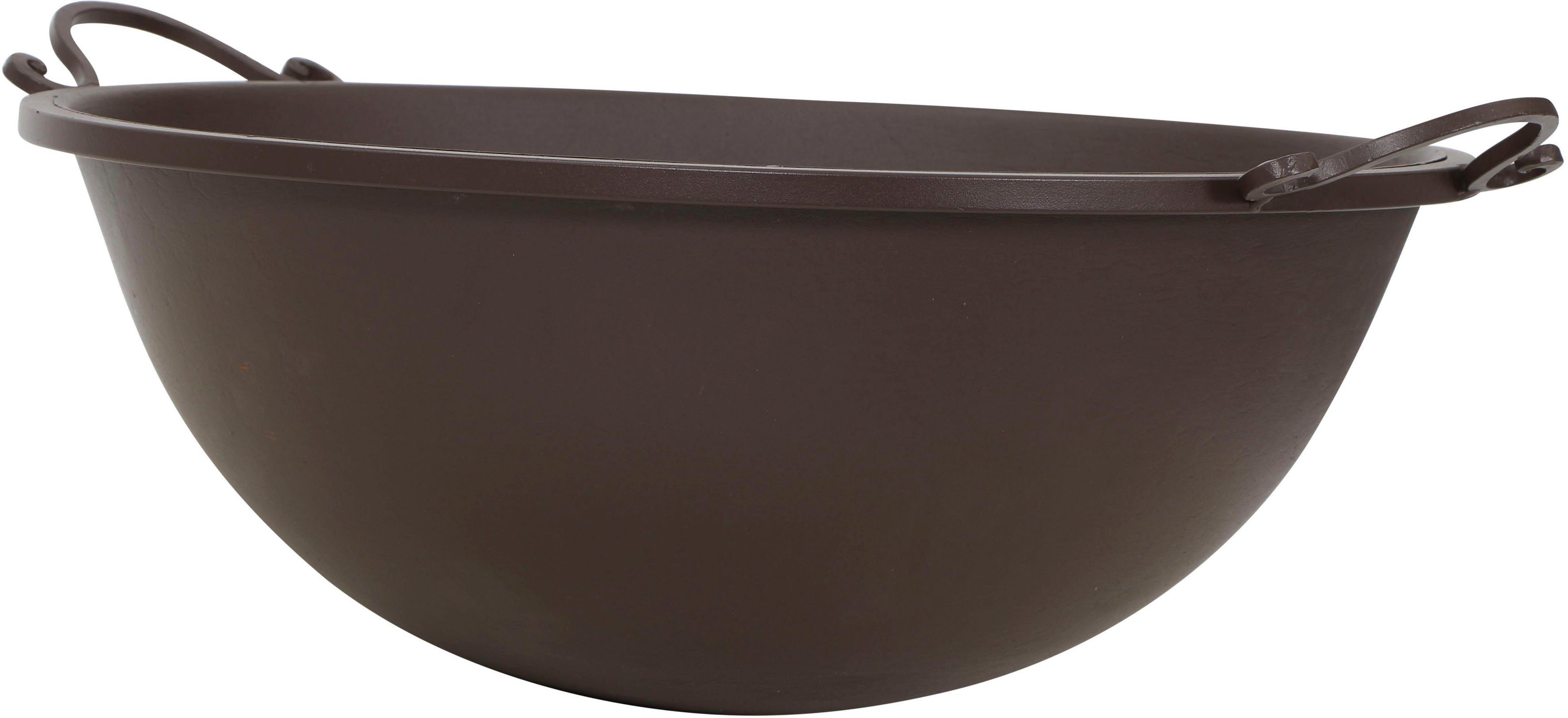 Siena Garden Feuerschale Antik, (1-St), Metall braun, klappbarer Fuß
