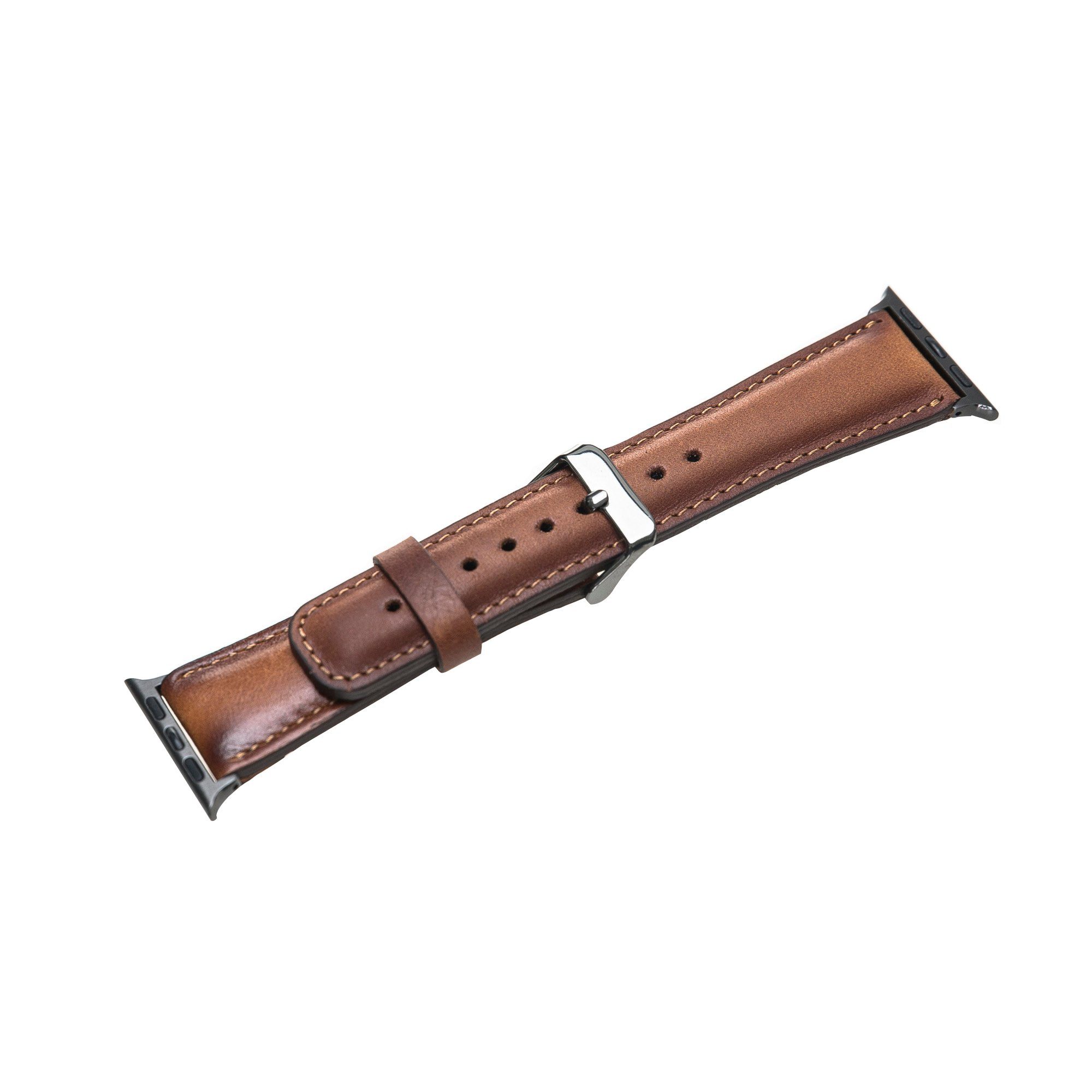 Renna Leather Uhrenarmband Series für Watch Band Apple Echtleder Ersatzarmband Ultra/9/8/7SE/6-1 Braun