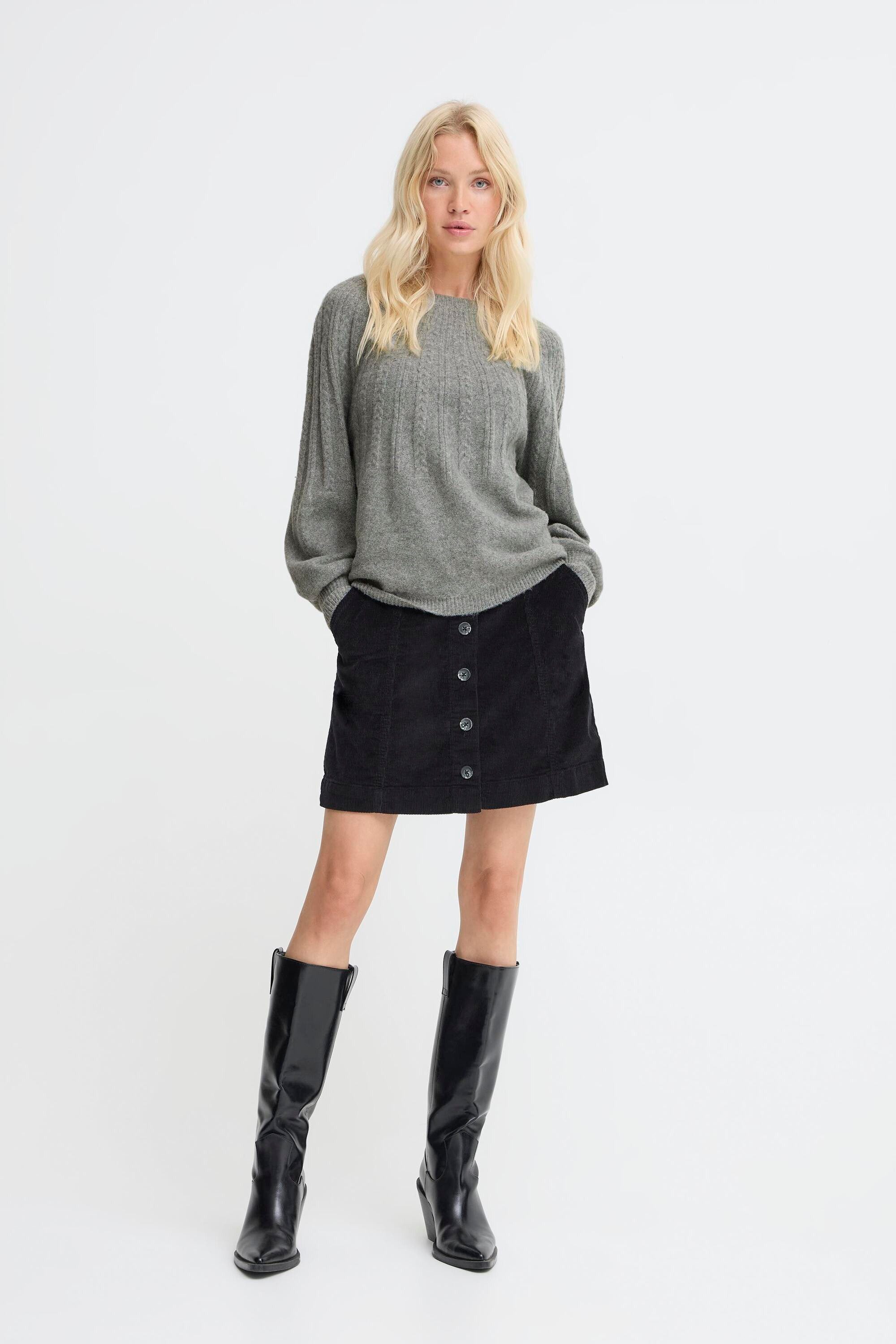 b.young Strickpullover Langarm BYMAGGE
