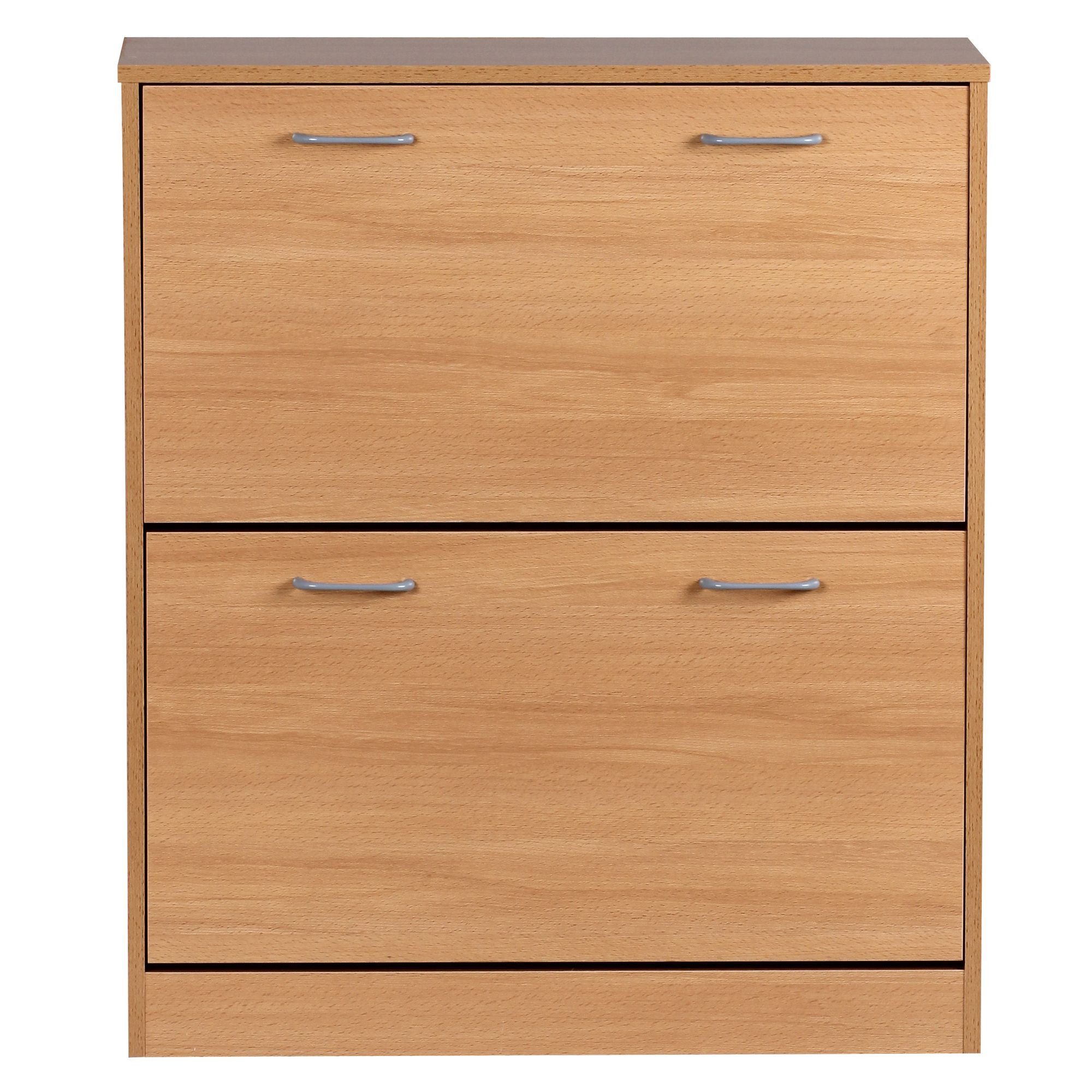 FINEBUY Schuhkipper SuVa2370_1 (Buche 75x87x24 cm, günstig online kaufen
