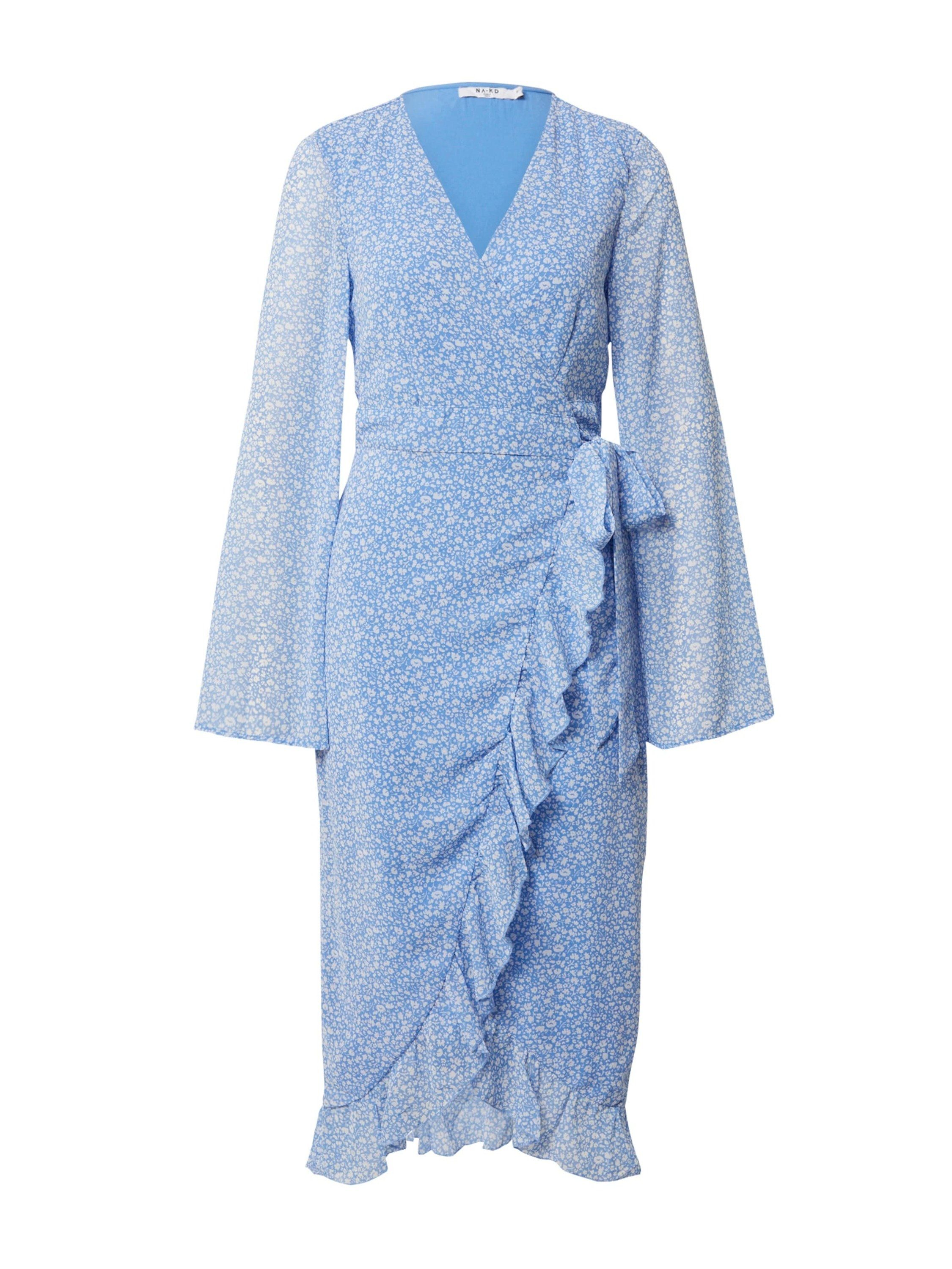 NA-KD Sommerkleid (1-tlg) Drapiert/gerafft