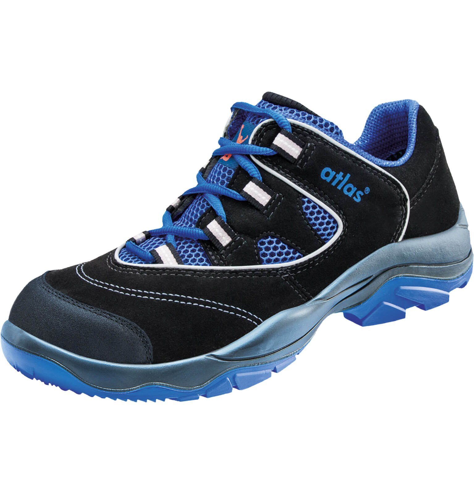 Atlas Schuhe XP 205 2.0 EN ISO 20345 S1P SRC schwarz/blau Sicherheitsschuh | Arbeitsschuhe