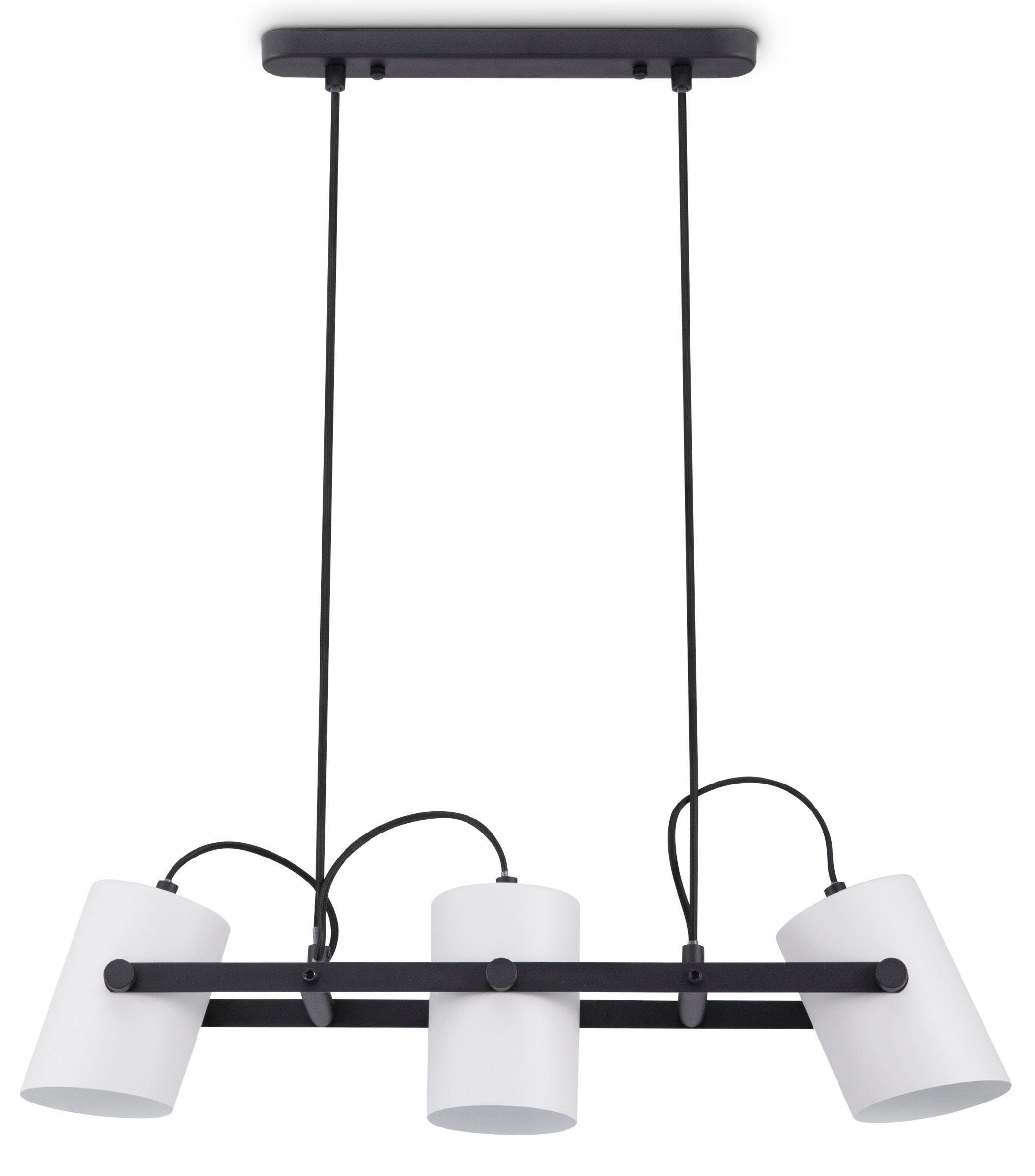 Paco Home Pendelleuchte KARL, ohne Leuchtmittel, mit kompatiblen Dimmer und Leuchtmittel