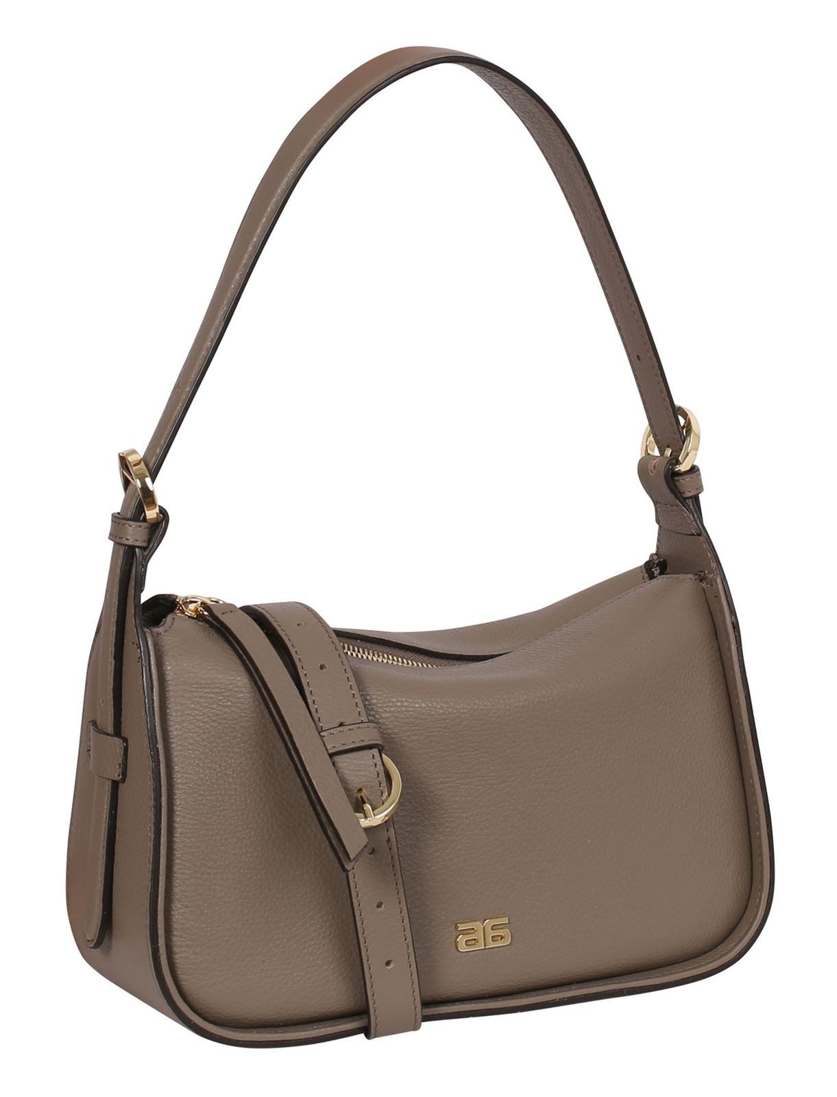 Abro Schultertasche Shoulder Bag Best Friend, aus echtem Leder