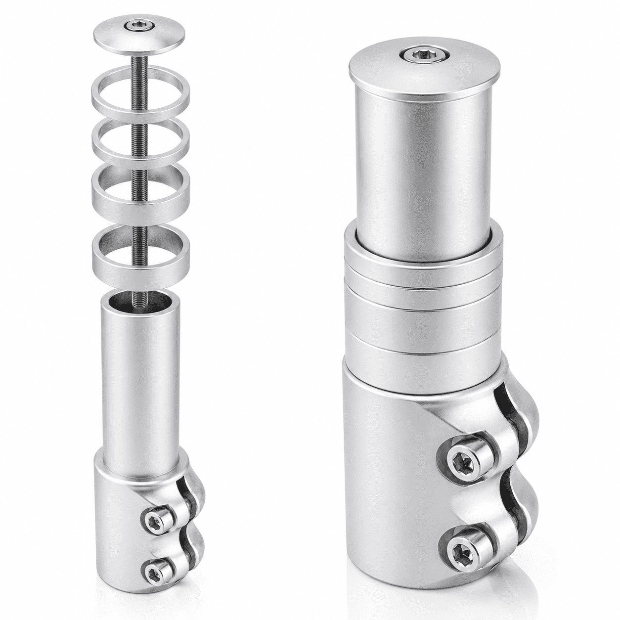 MidGard Lenkervorbau Gabelschaftverlängerung Lenkererhöhung Ahead Adapter für 1 1/8 28.6mm
